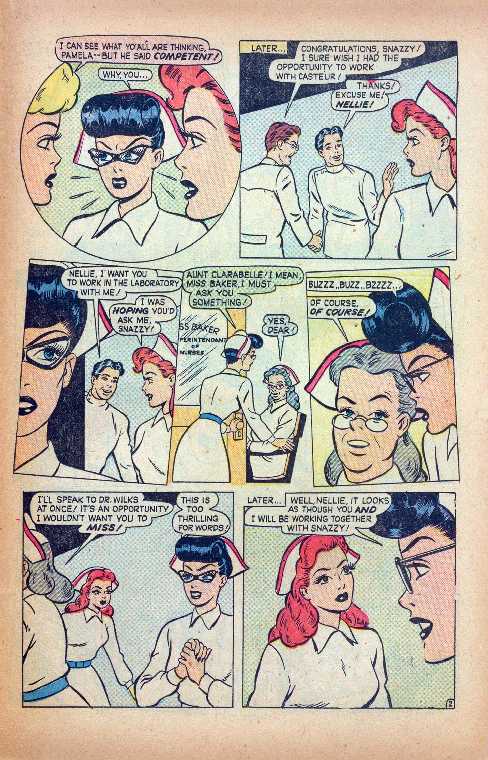 Read online Nellie The Nurse (1945) comic -  Issue #24 - 23