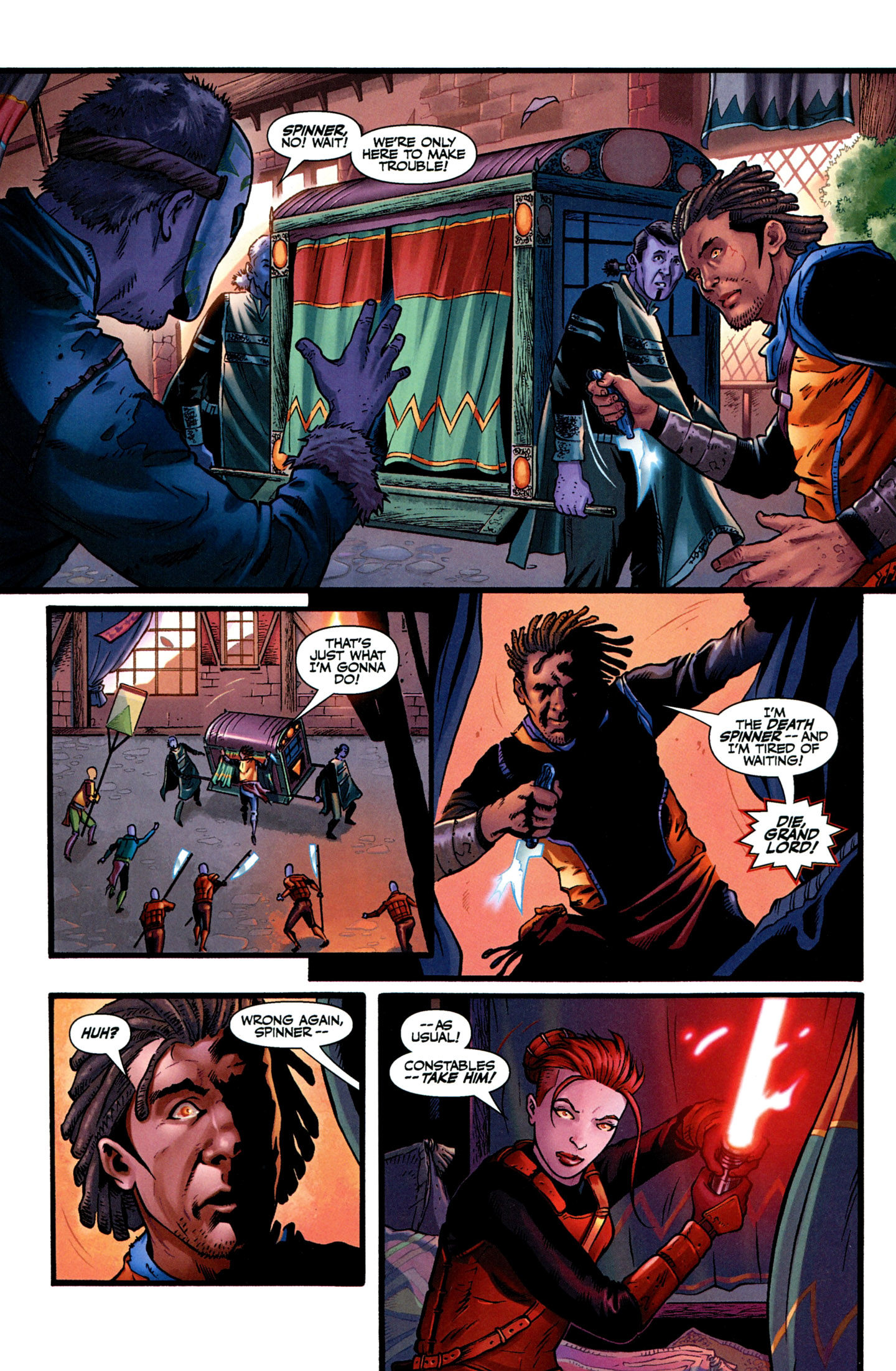 Read online Star Wars: Lost Tribe of the Sith - Spiral comic -  Issue #1 - 6