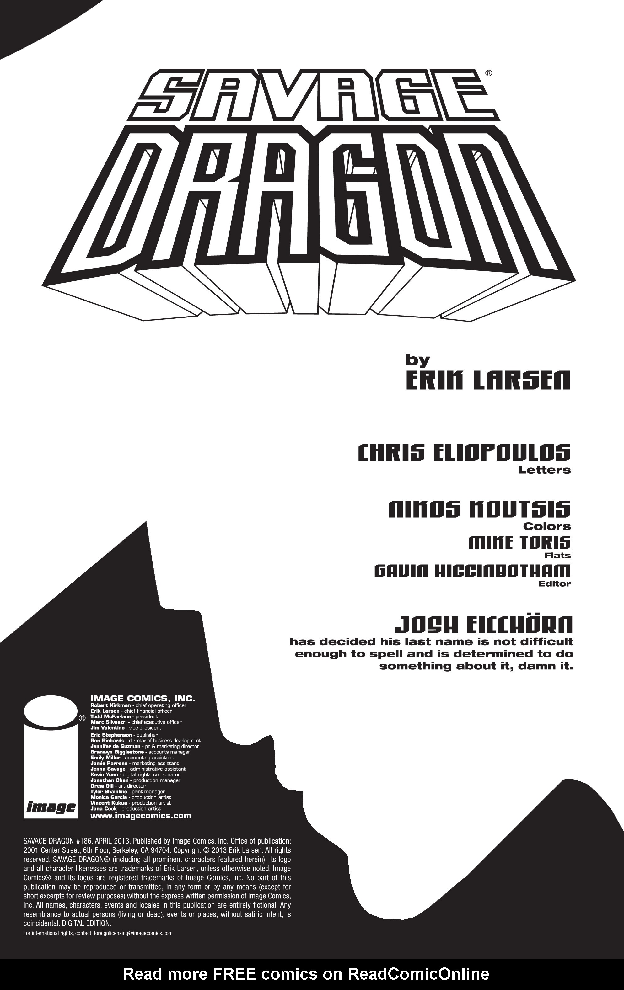 The Savage Dragon (1993) Issue #186 #189 - English 2
