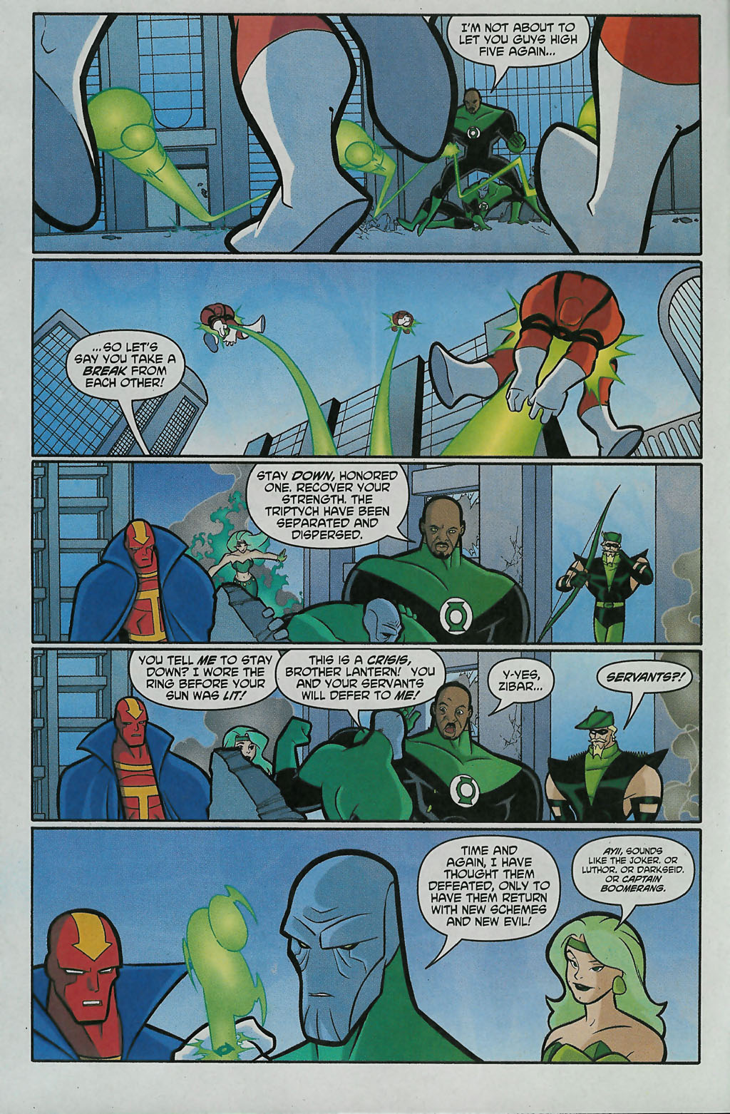 Read online Justice League Unlimited comic -  Issue #6 - 6
