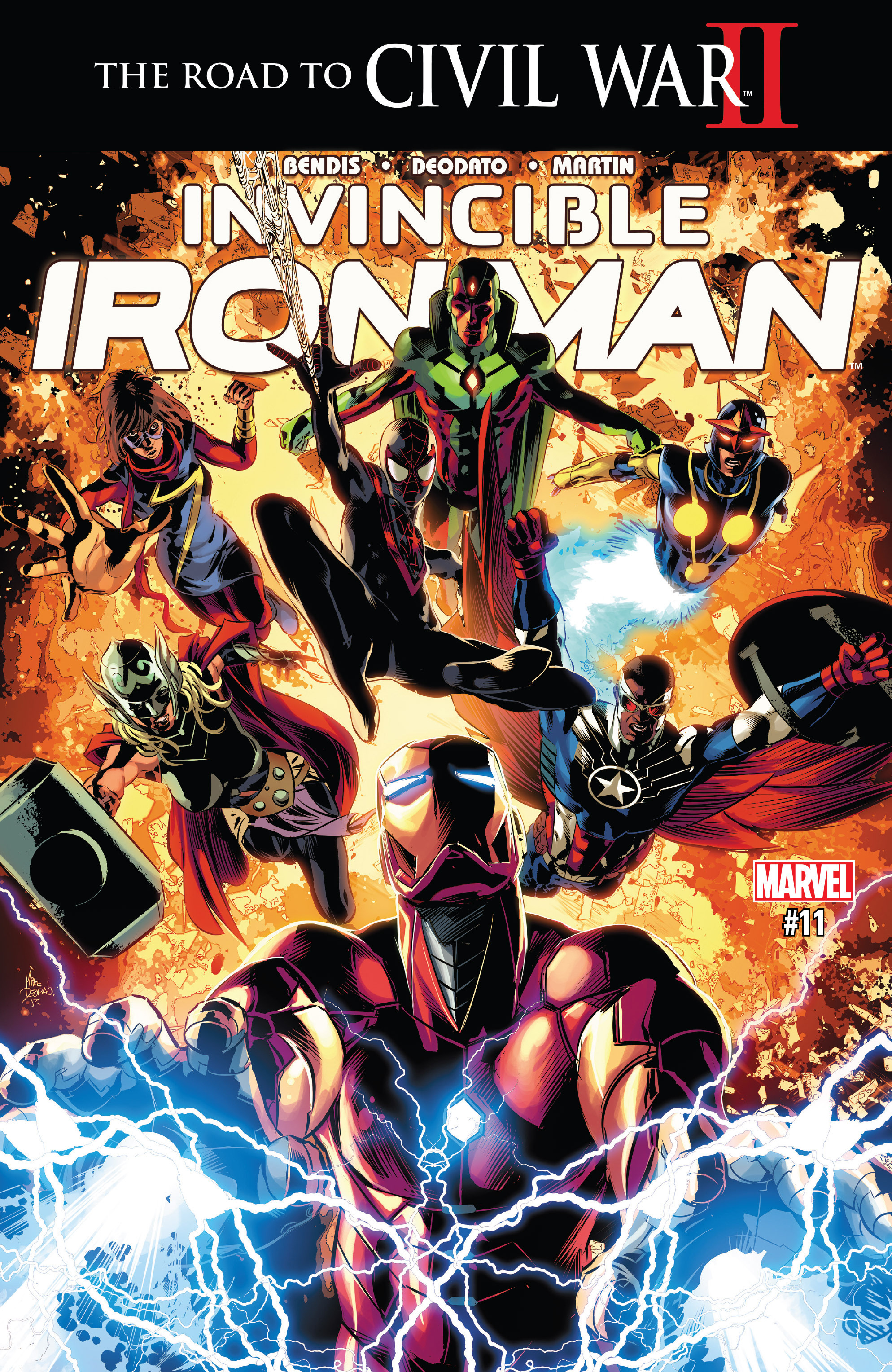 Read online Invincible Iron Man (2015) comic -  Issue #11 - 1