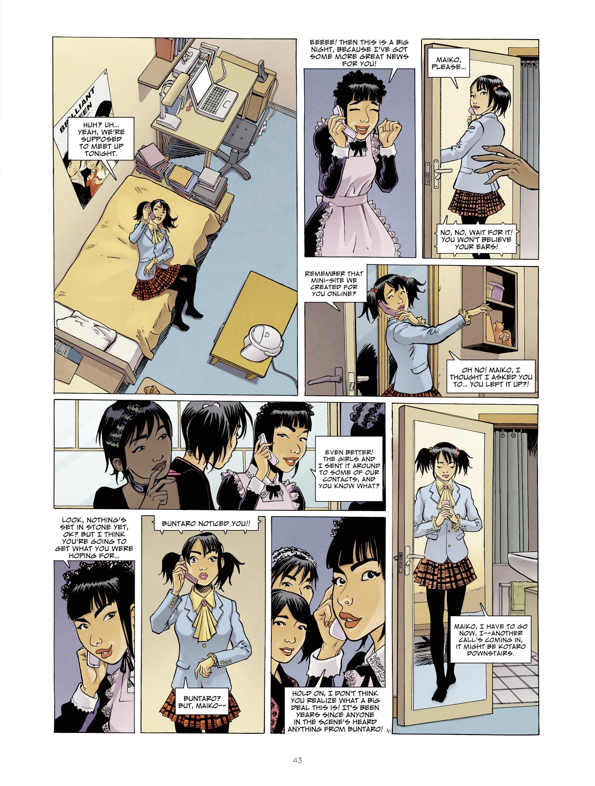 Read online Otaku Blue comic -  Issue #1 - 43