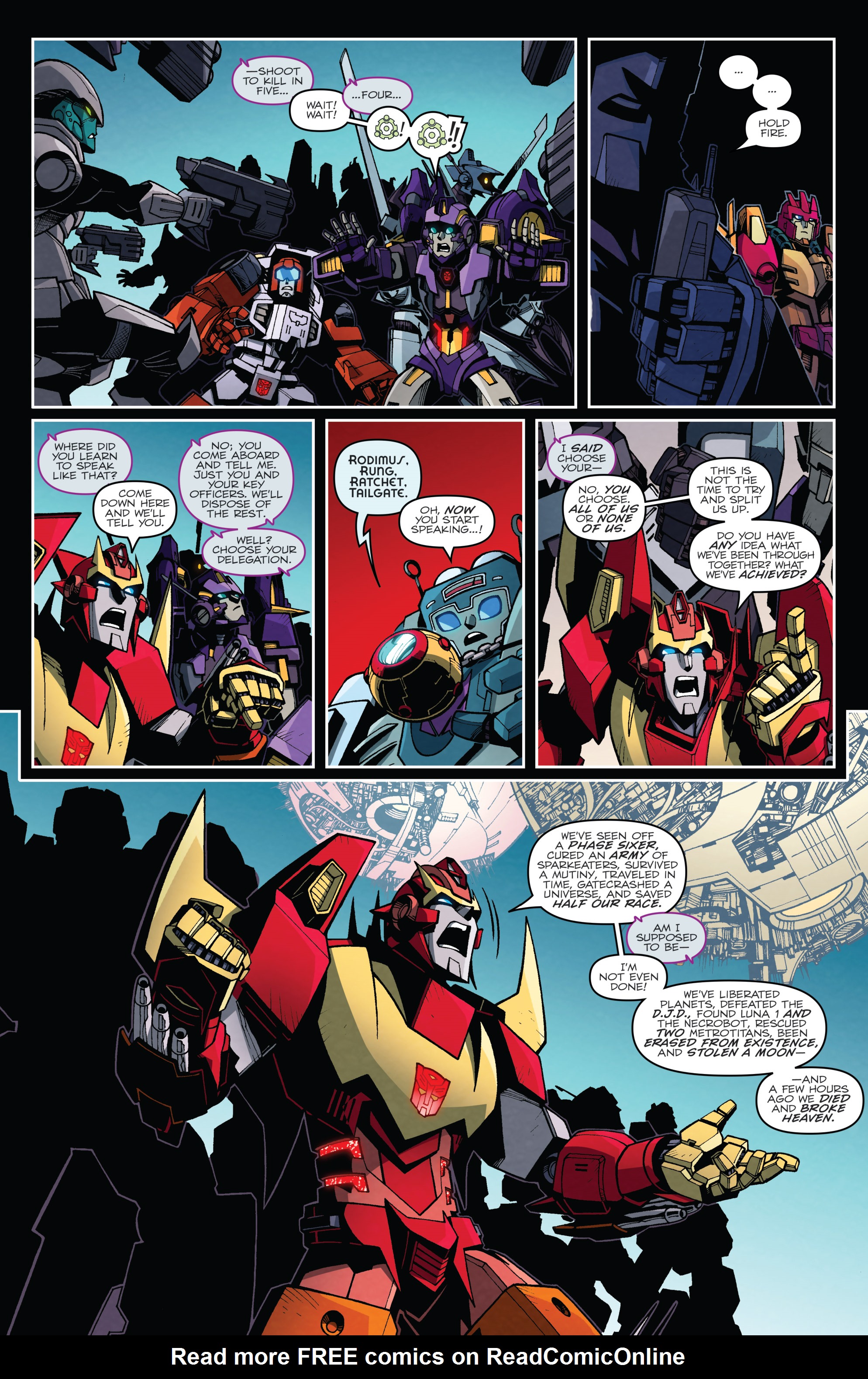 Read online The Transformers: Lost Light comic -  Issue #21 - 12