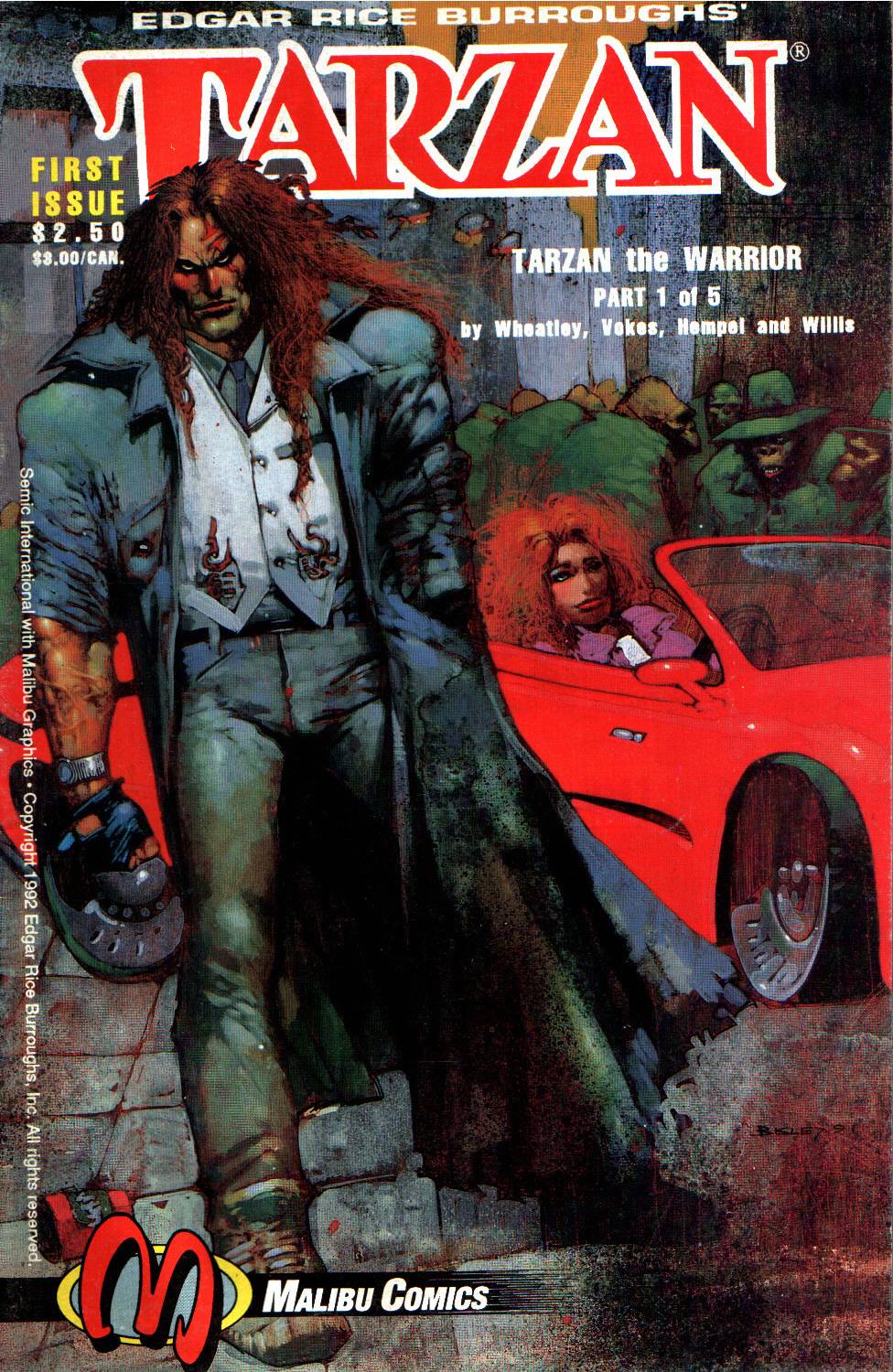 Read online Tarzan the Warrior comic -  Issue #1 - 36