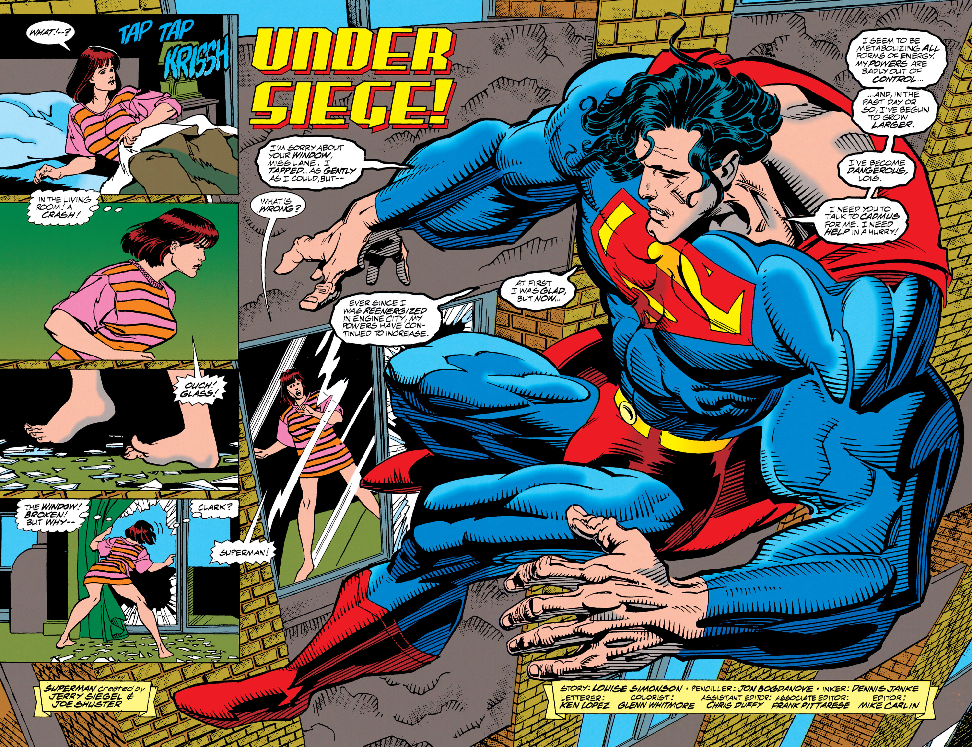 Read online Superman: The Man of Steel (1991) comic -  Issue #33 - 3