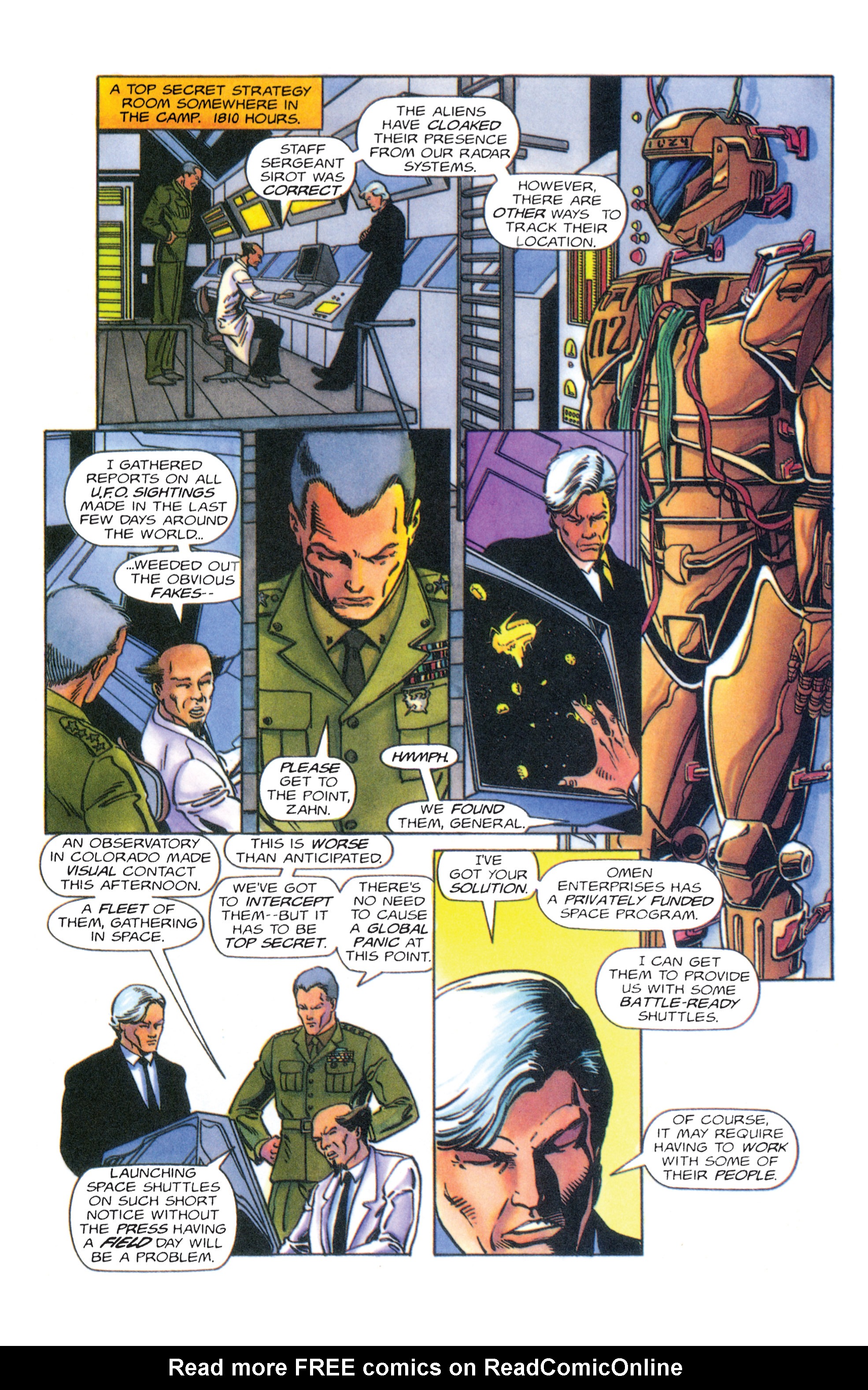 Read online Armorines comic -  Issue #4 - 14