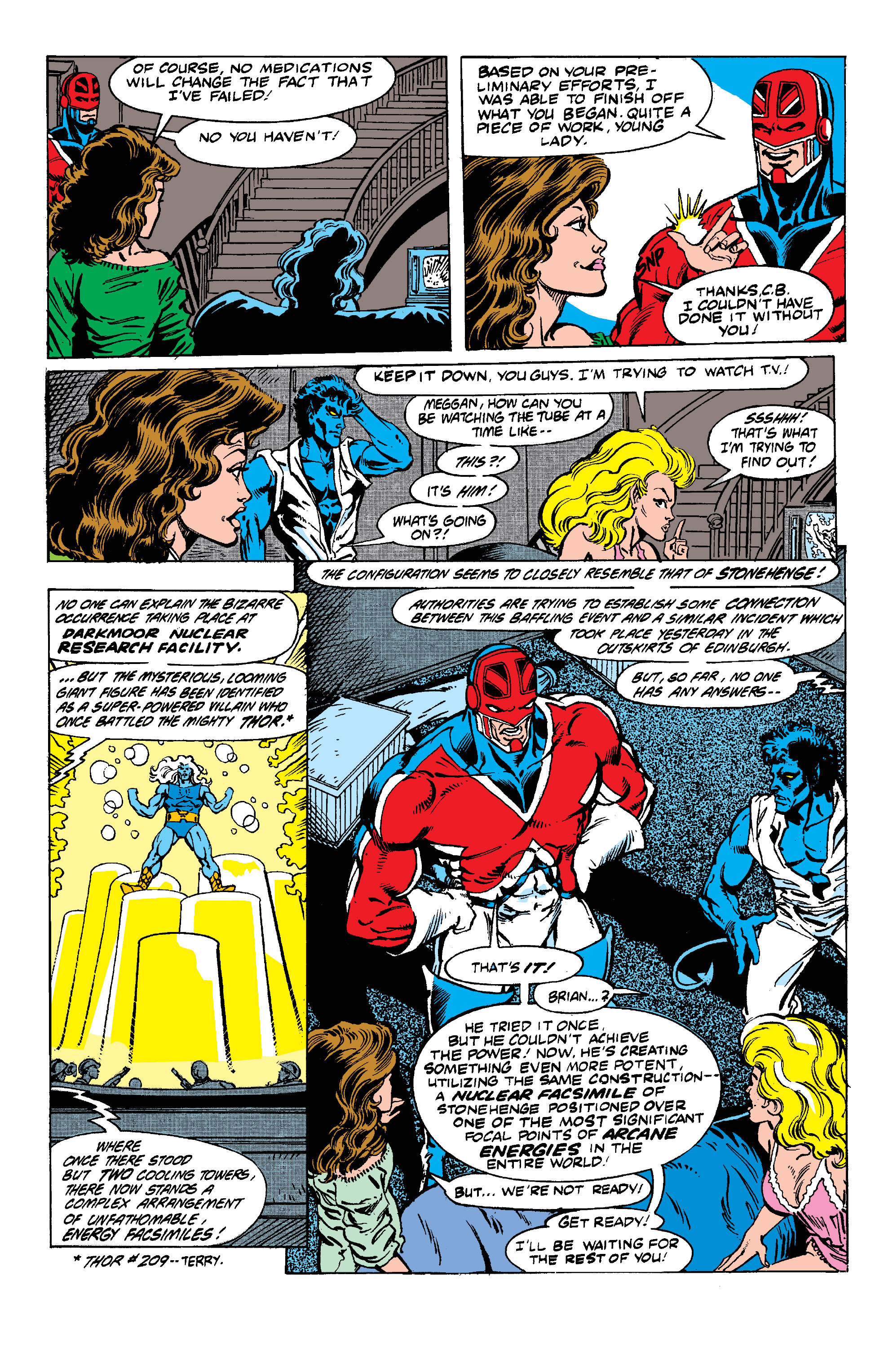 Read online Excalibur (1988) comic -  Issue #20 - 20