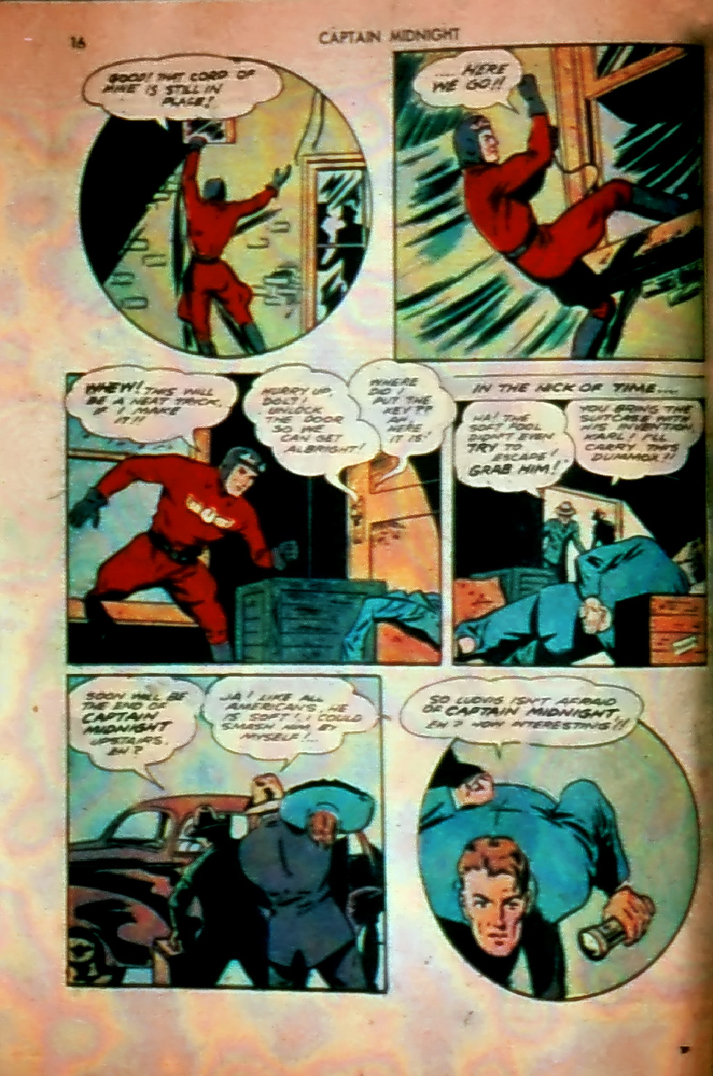 Read online Captain Midnight (1942) comic -  Issue #1 - 16