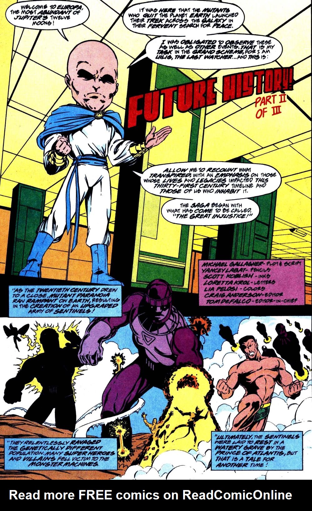 Read online Galactic Guardians comic -  Issue #1 - 21