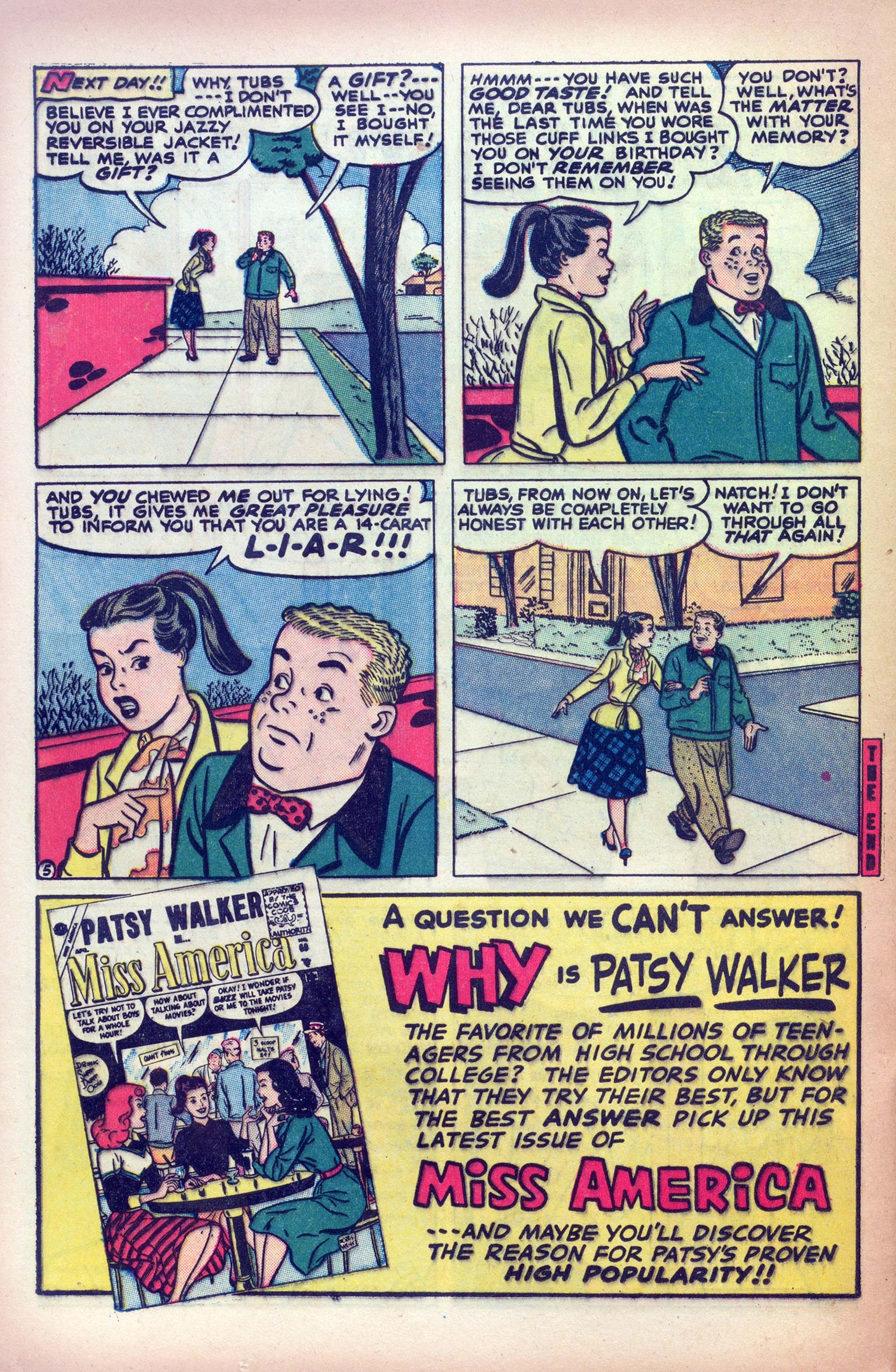 Read online Patsy and her Pals comic -  Issue #13 - 24