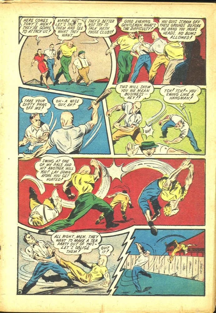 Read online Amazing Man Comics comic -  Issue #25 - 35