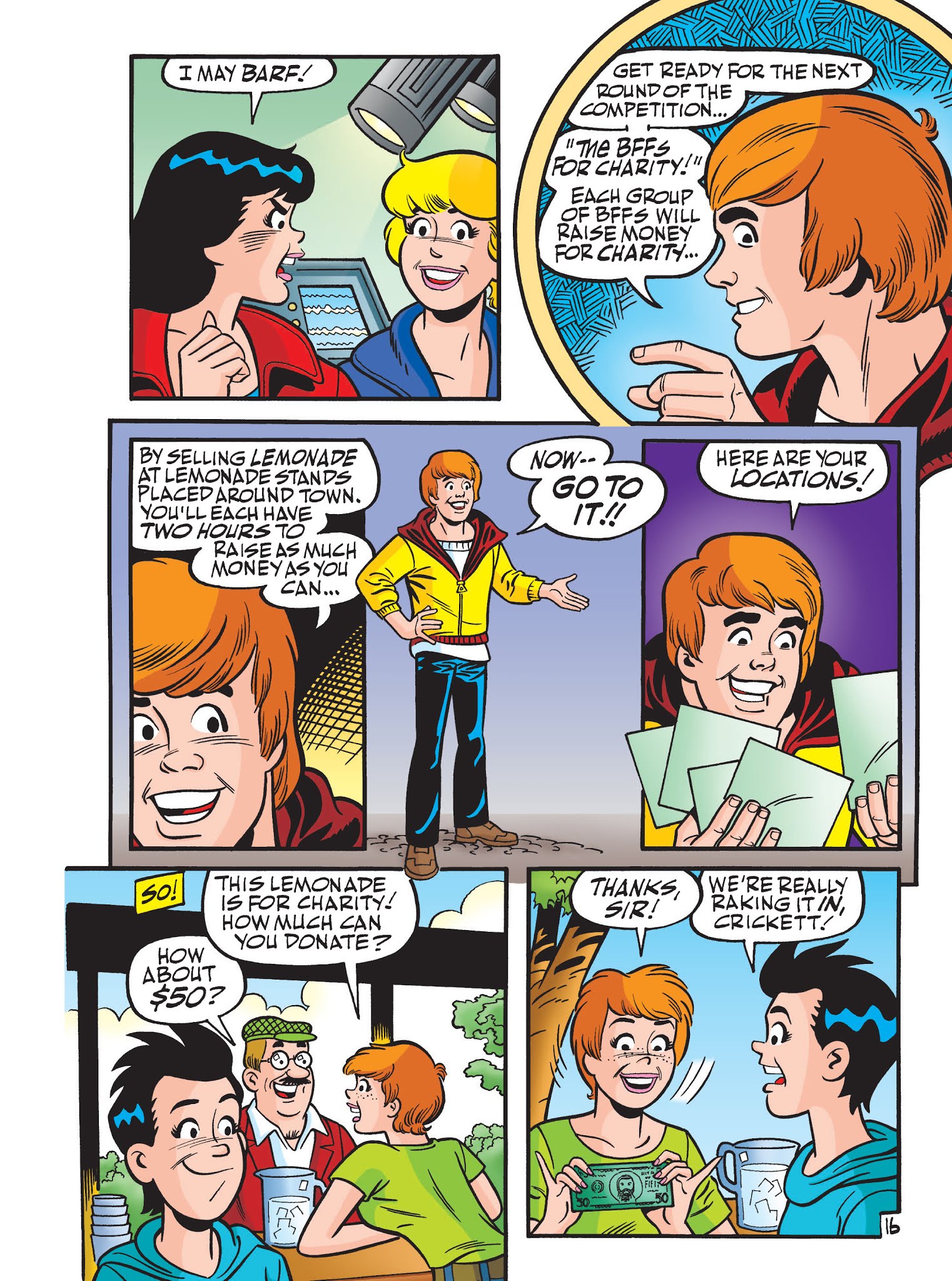 Read online Archie 75th Anniversary Digest comic -  Issue #9 - 185