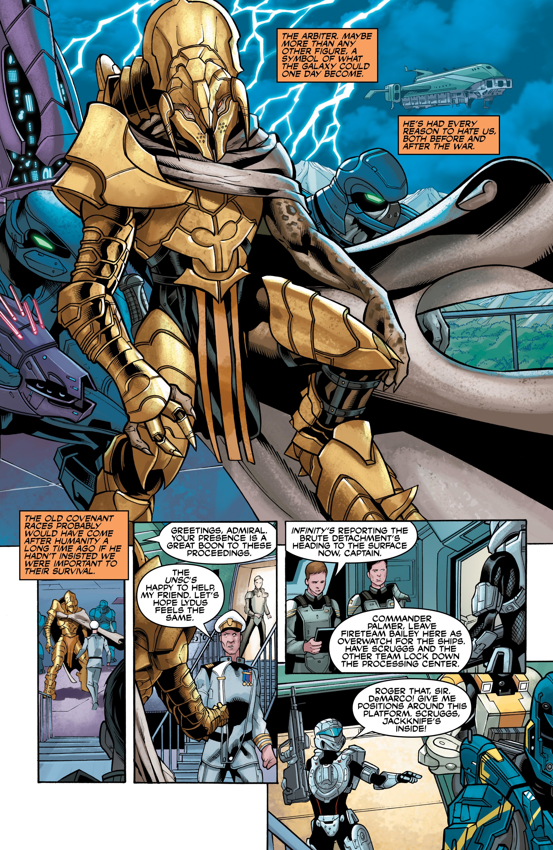 Read online Halo: Initiation and Escalation comic -  Issue # TPB (Part 1) - 97