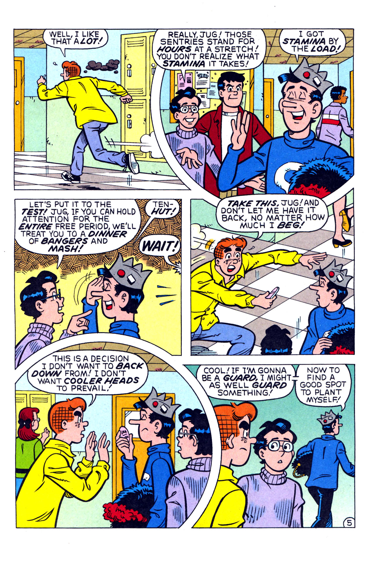Read online Archie's Pal Jughead Comics comic -  Issue #185 - 6
