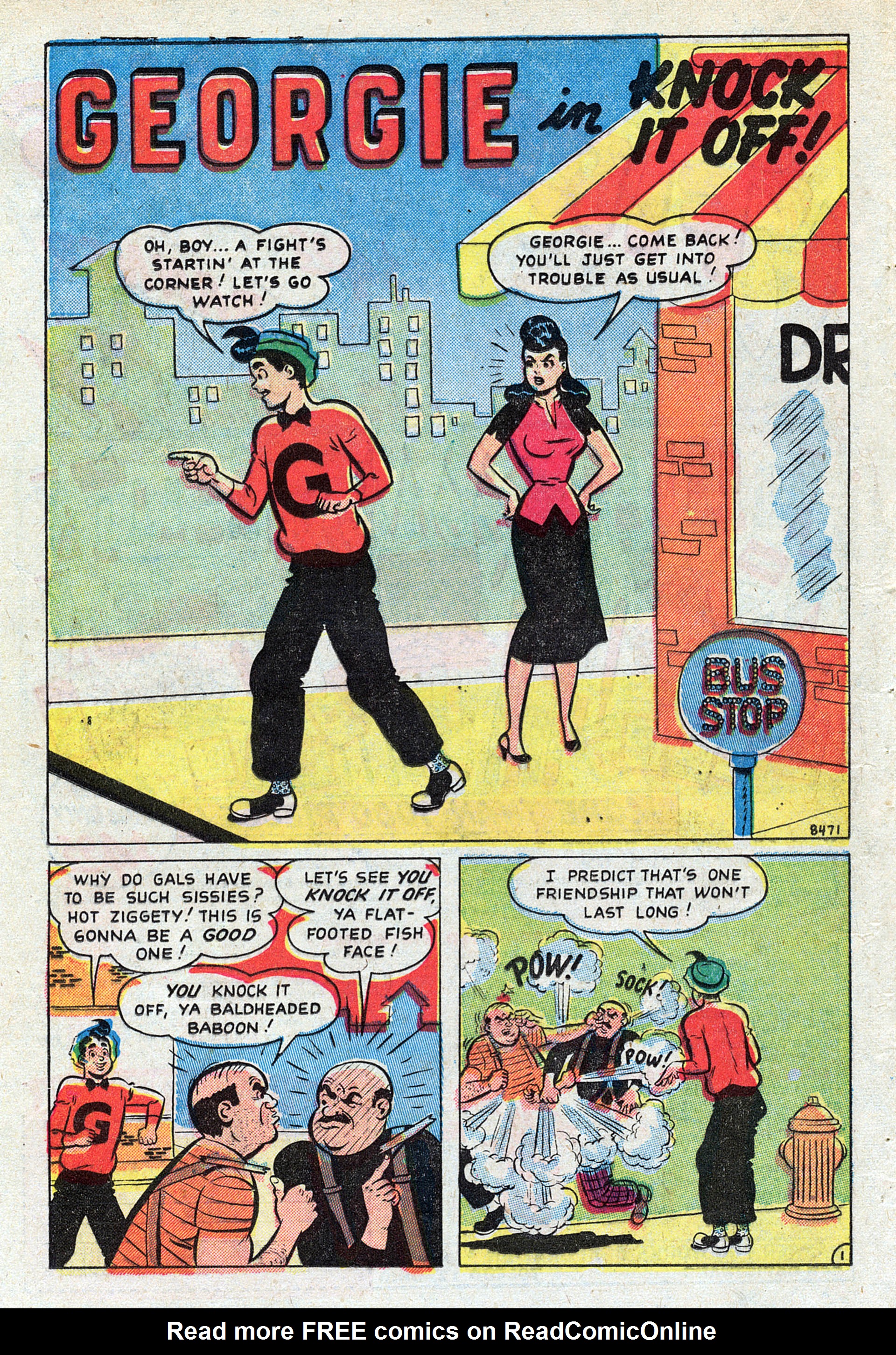Read online Georgie Comics (1949) comic -  Issue #32 - 16