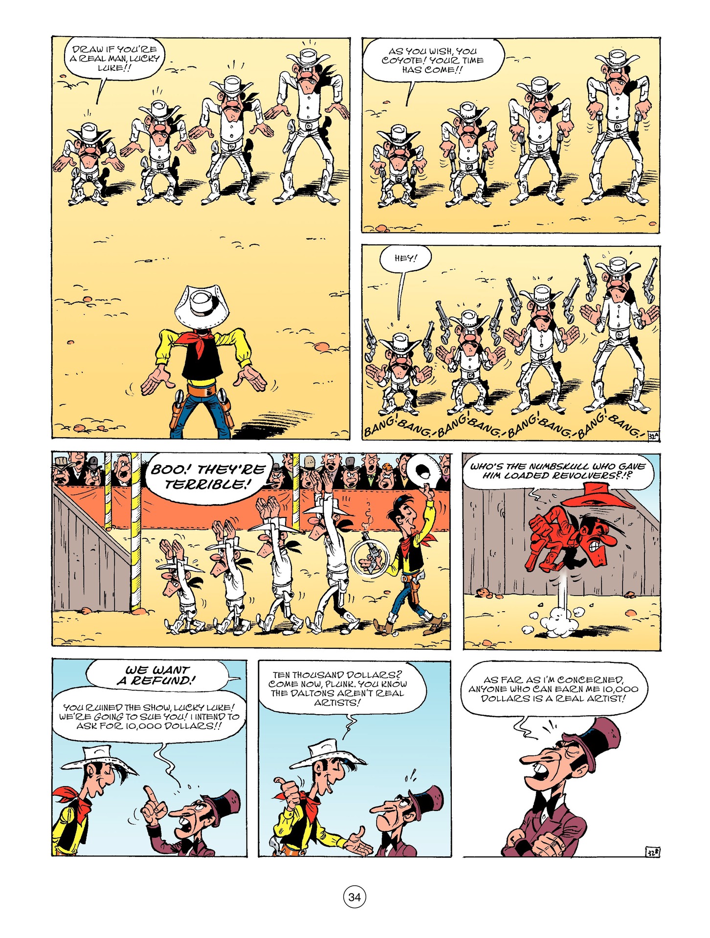 Read online A Lucky Luke Adventure comic -  Issue #57 - 34