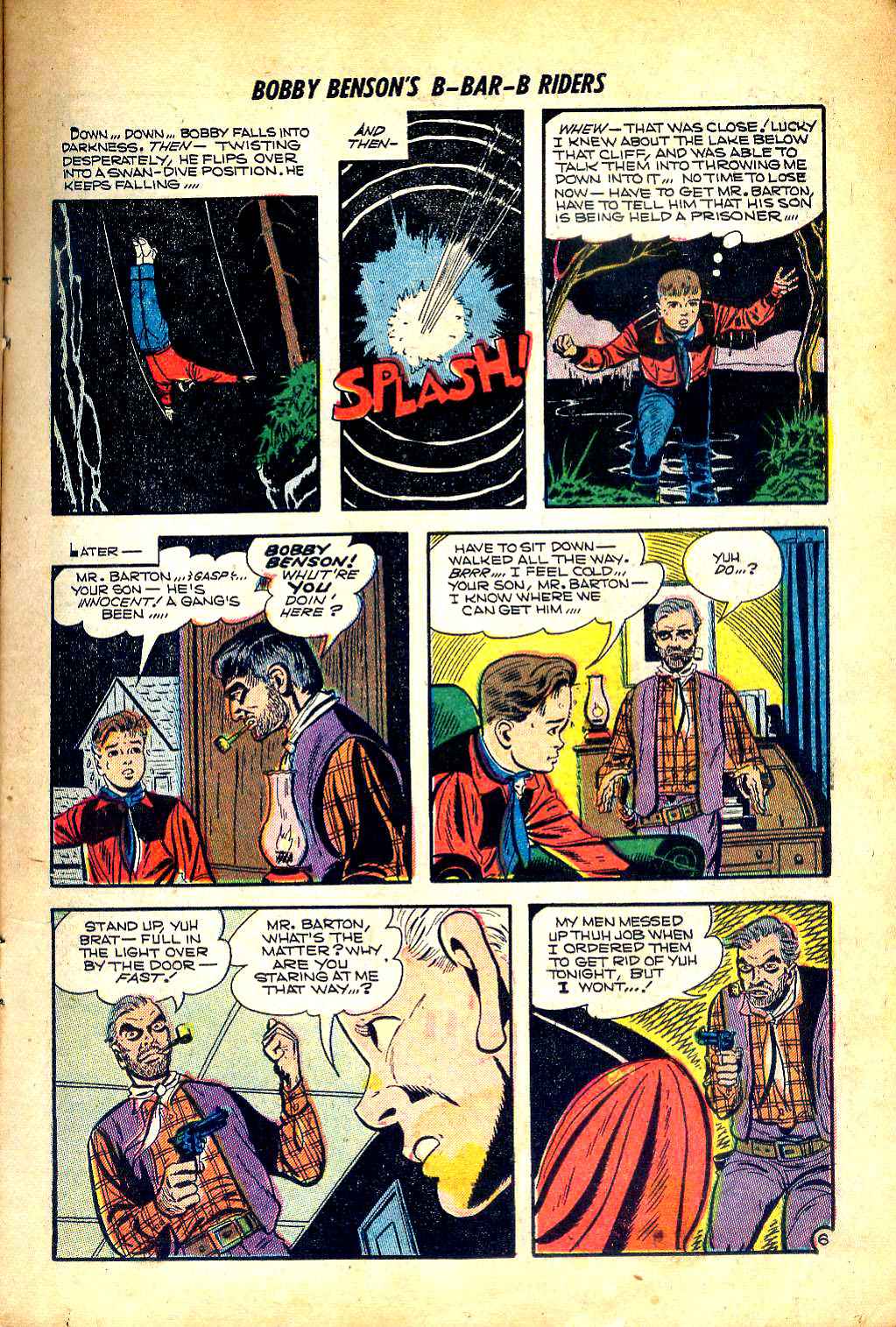 Read online Bobby Benson's B-Bar-B Riders comic -  Issue #18 - 15
