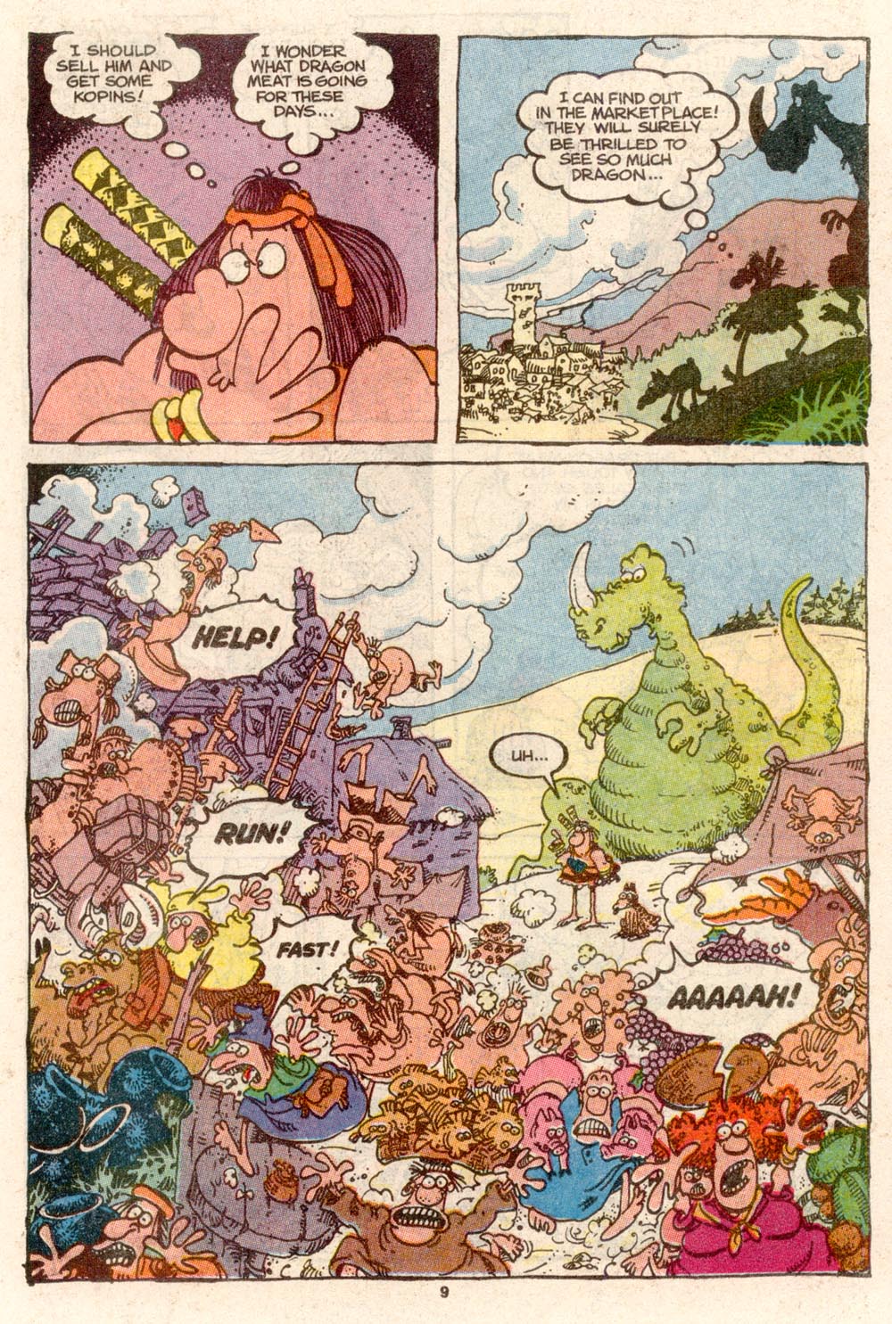 Read online Sergio Aragonés Groo the Wanderer comic -  Issue #68 - 7