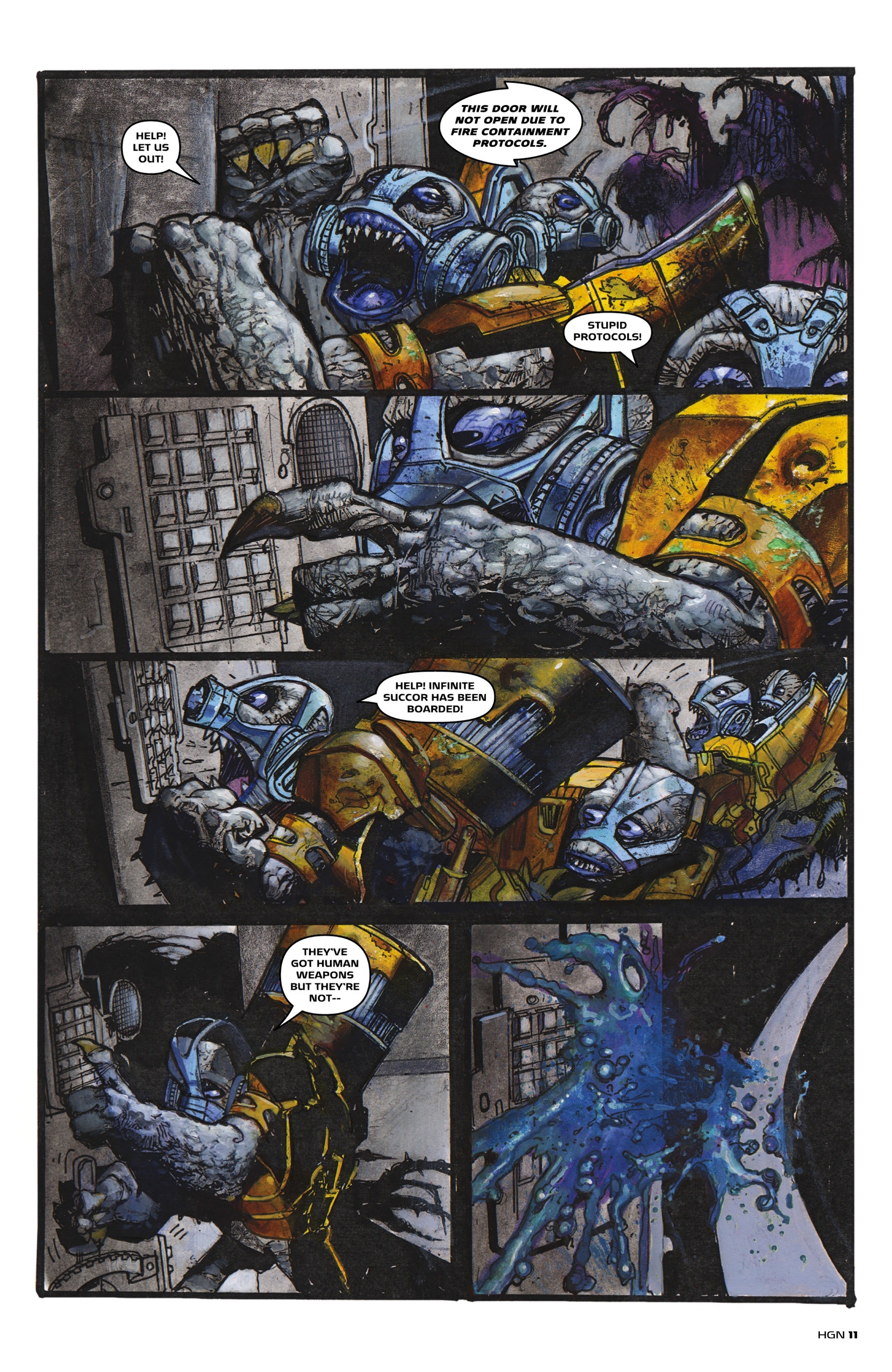 Read online Halo Graphic Novel (2021) comic -  Issue # TPB - 11