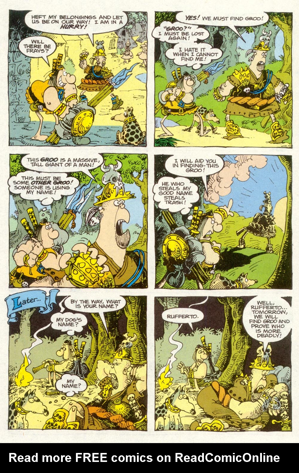 Read online Sergio Aragonés Groo the Wanderer comic -  Issue #91 - 10