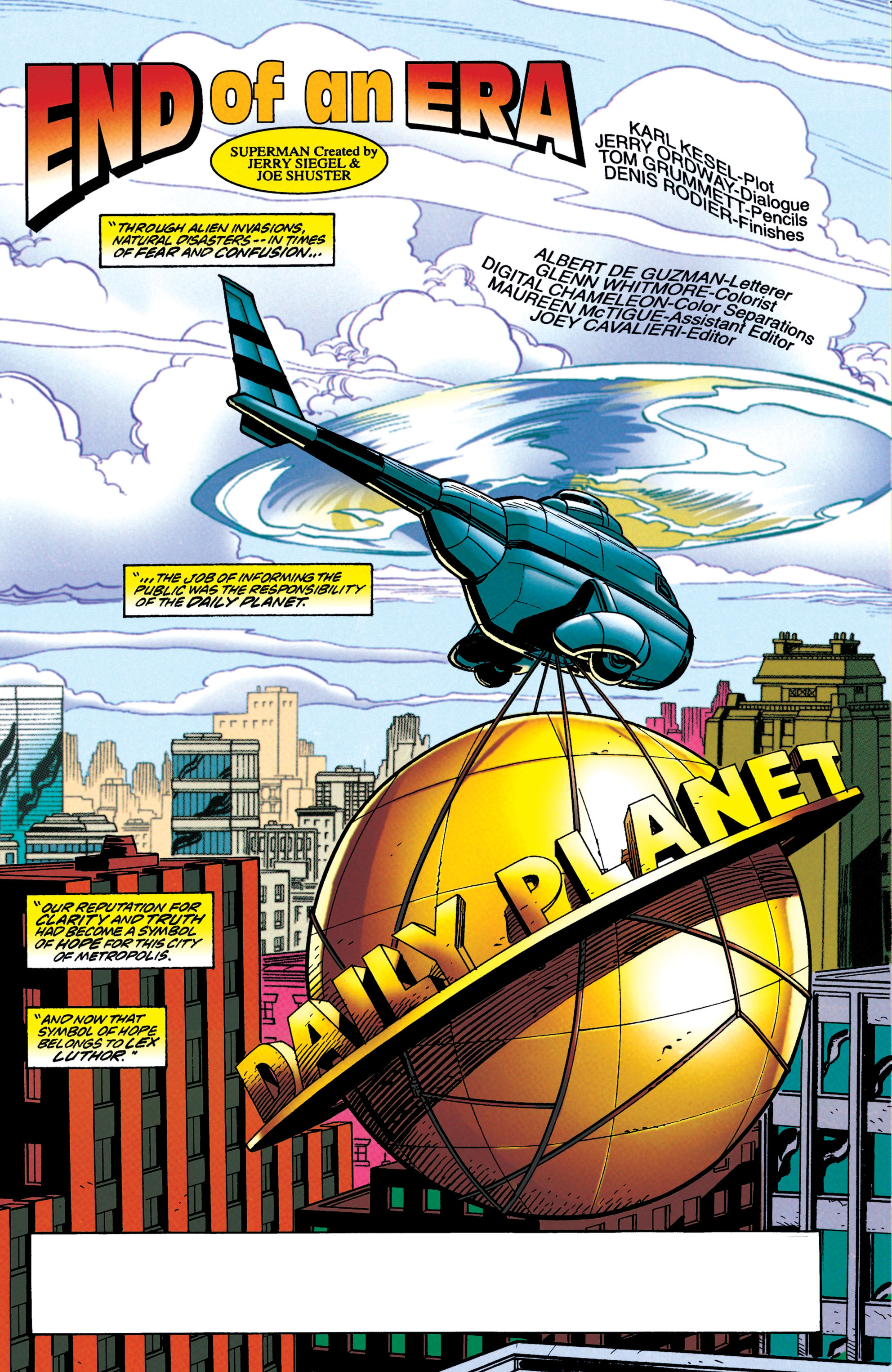 Read online Adventures of Superman (1987) comic -  Issue #562 - 2