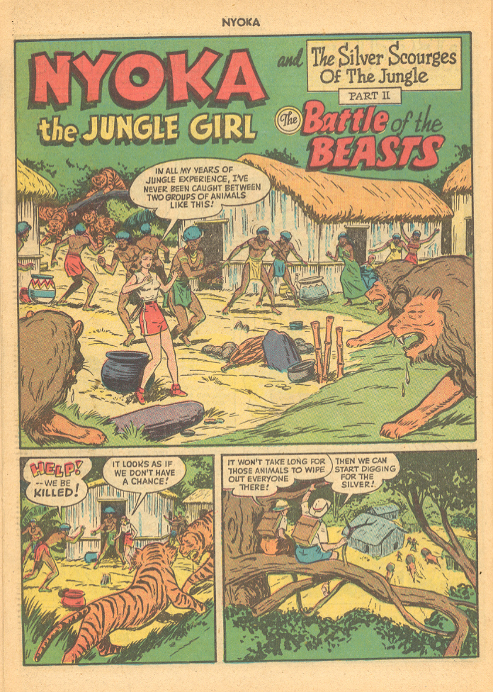 Read online Nyoka the Jungle Girl (1945) comic -  Issue #33 - 42