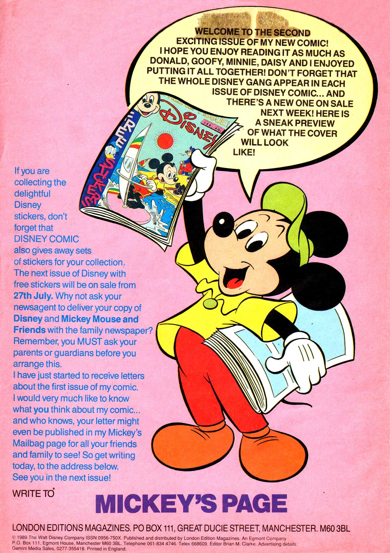 Read online Mickey Mouse And Friends comic -  Issue #2 - 2