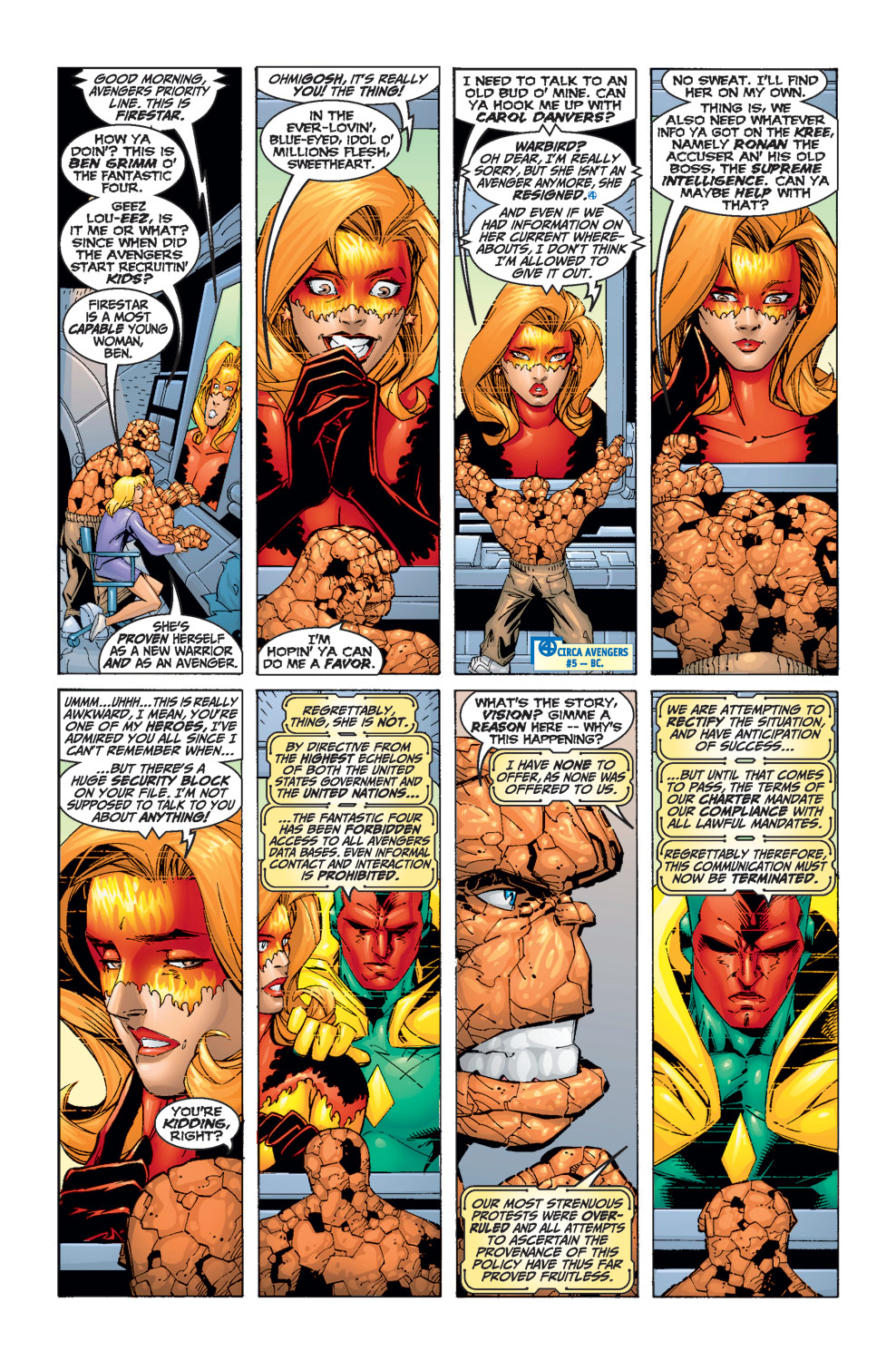 Read online Fantastic Four (1998) comic -  Issue #13 - 15