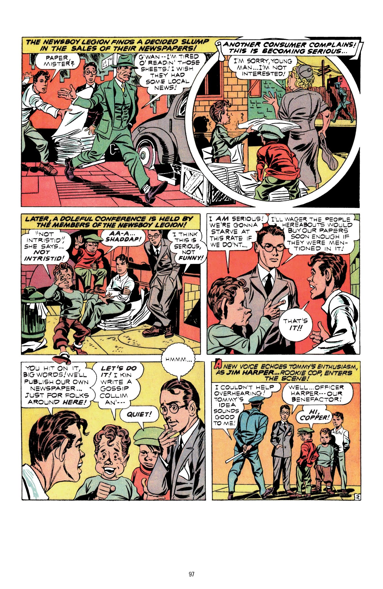 Read online The Newsboy Legion by Joe Simon and Jack Kirby comic -  Issue # TPB 1 (Part 1) - 94