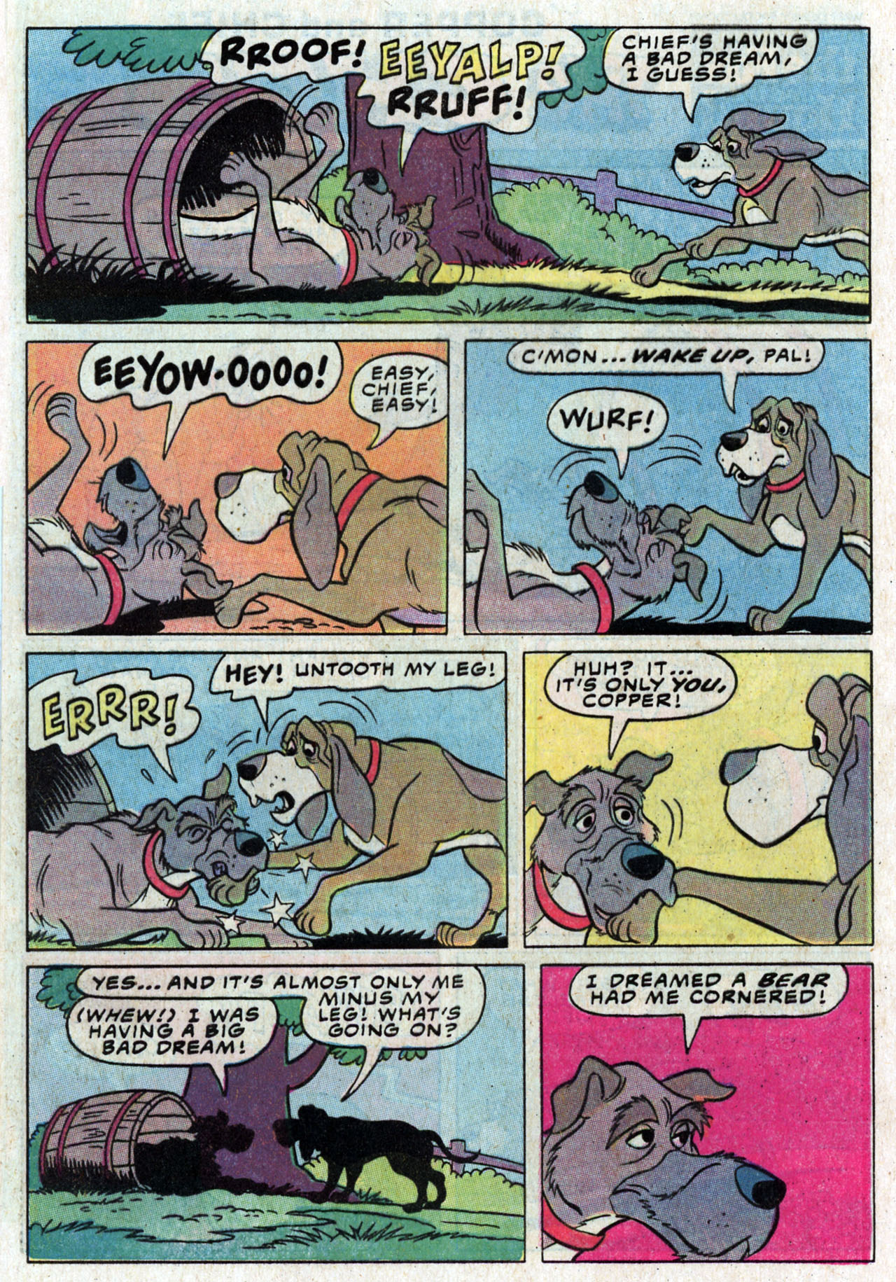 Read online Walt Disney Productions' The Fox and the Hound comic -  Issue #3 - 28