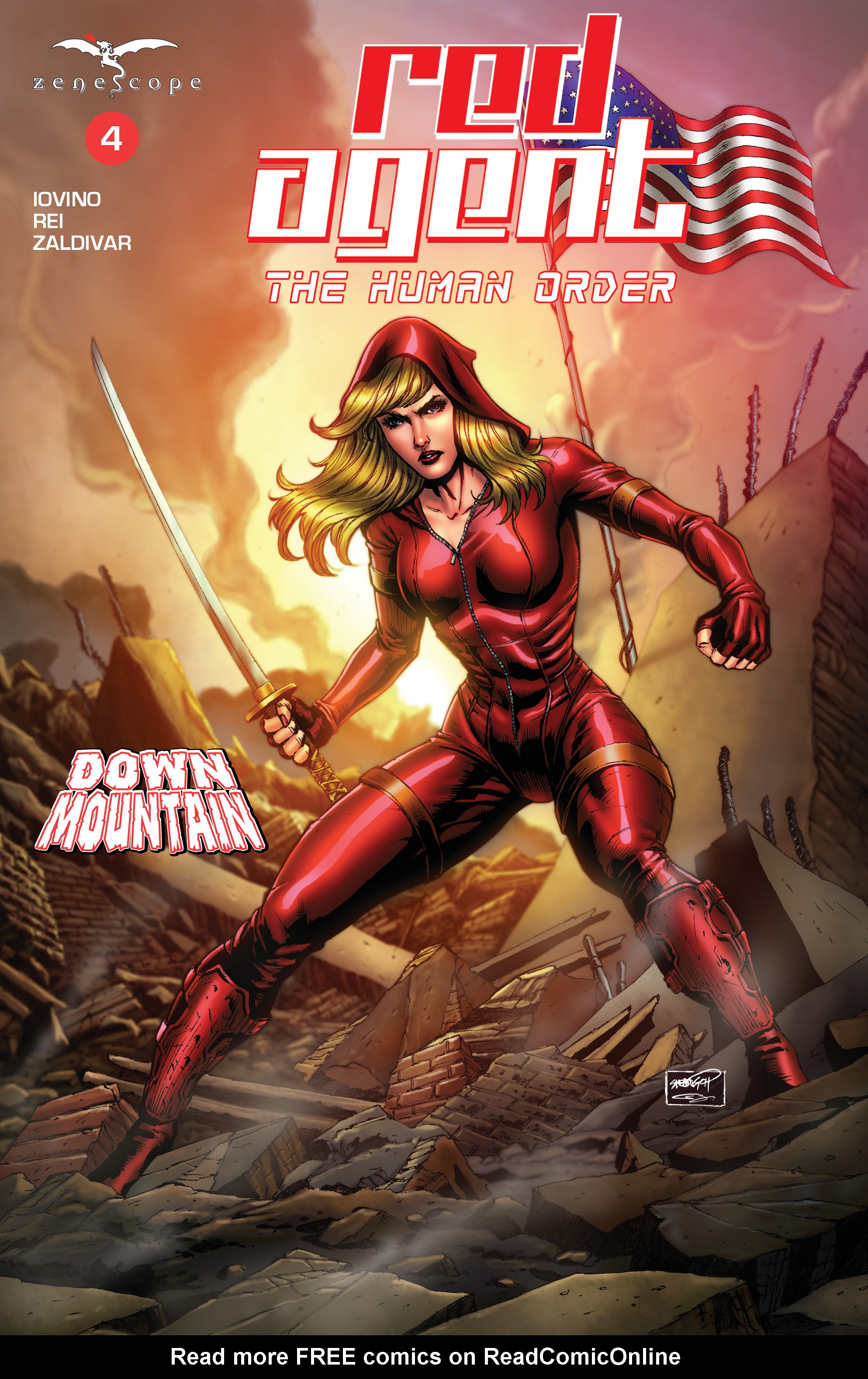 Read online Grimm Fairy Tales presents Red Agent: The Human Order comic -  Issue #4 - 1