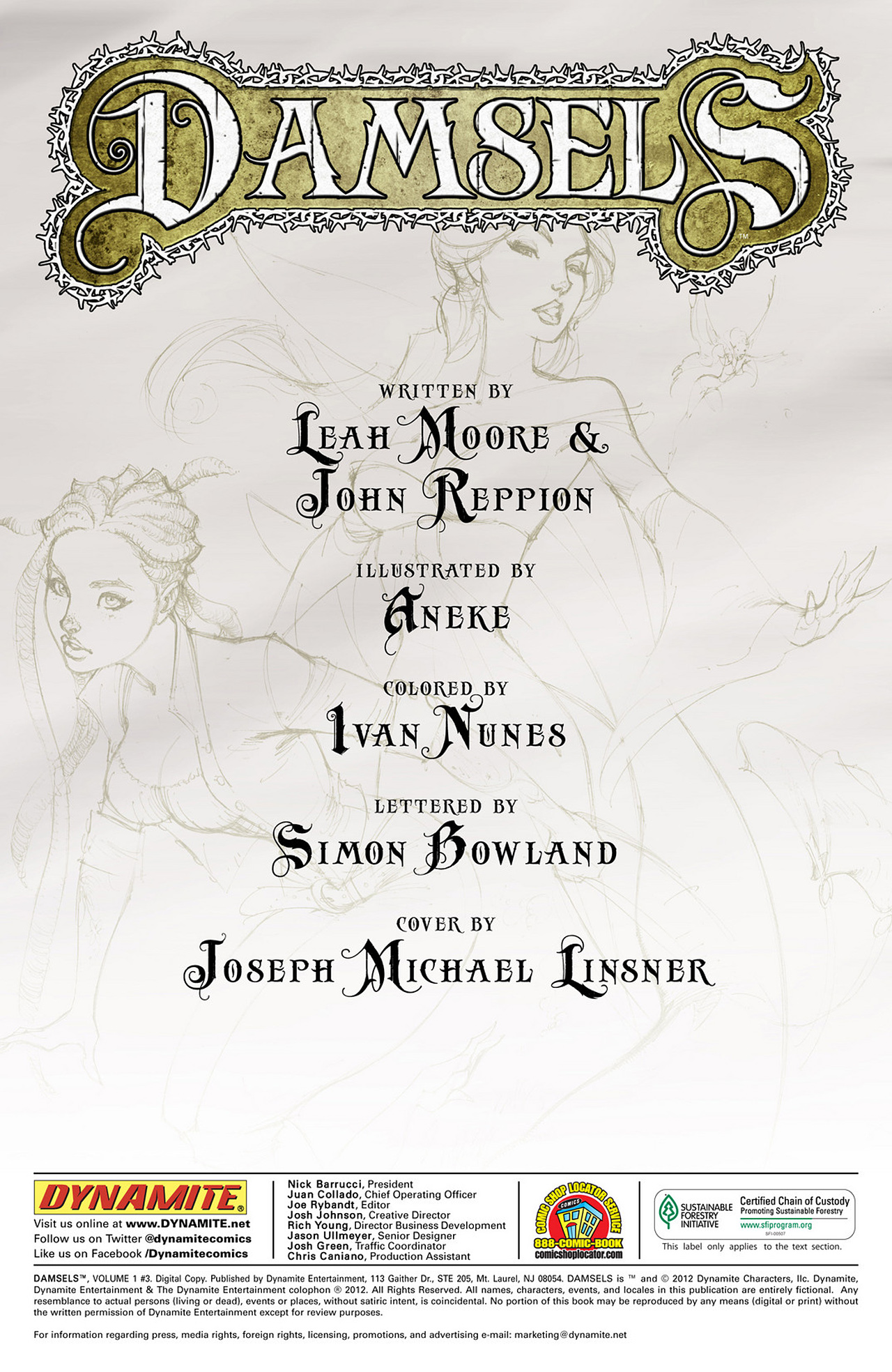 Read online Damsels comic -  Issue #3 - 2