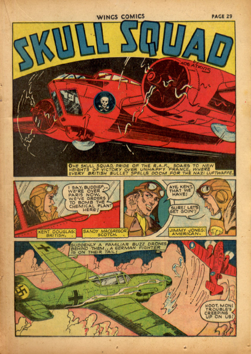 Read online Wings Comics comic -  Issue #16 - 31