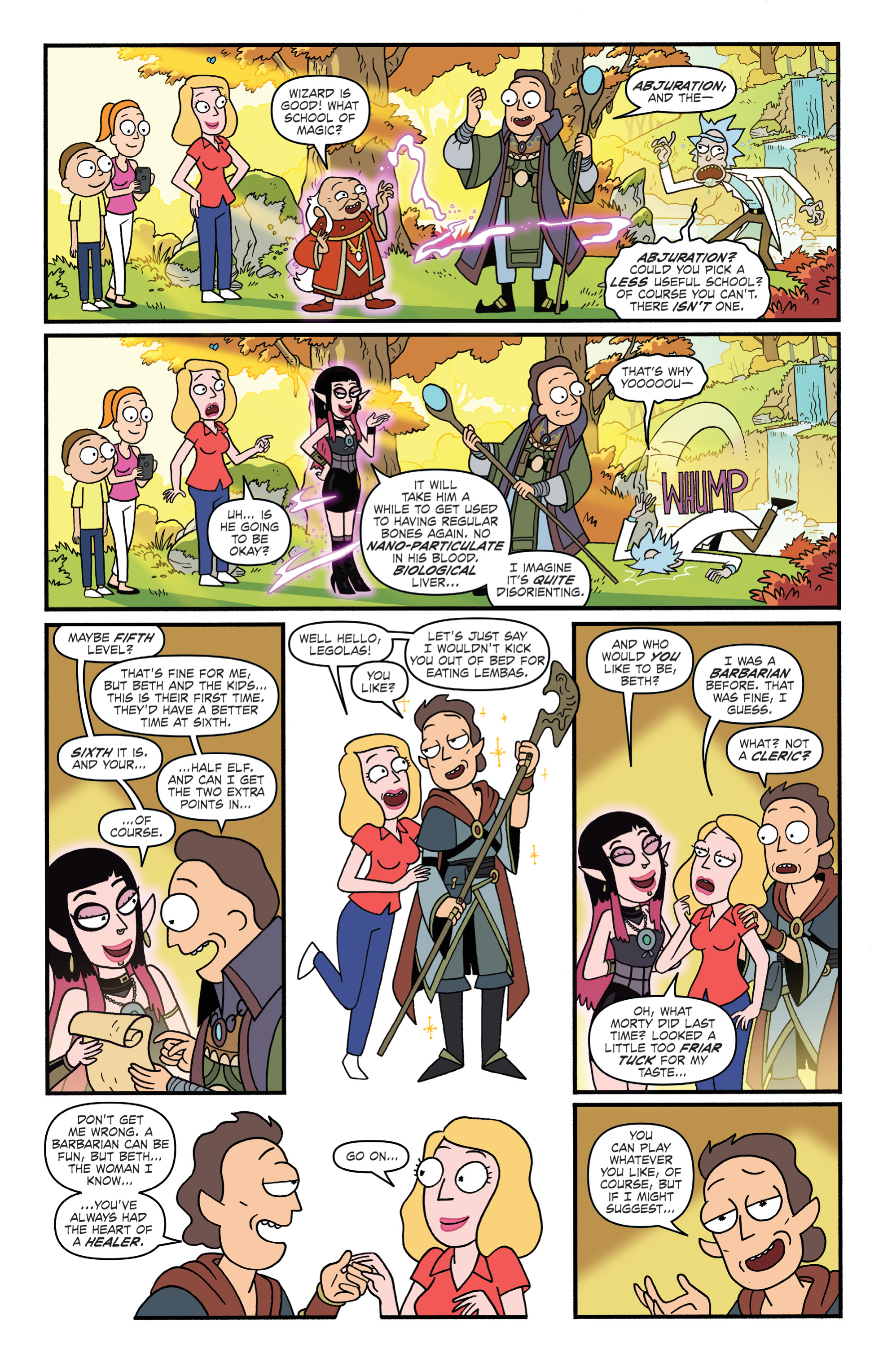 Read online Rick and Morty vs Dungeons & Dragons comic -  Issue # _TPB - 62