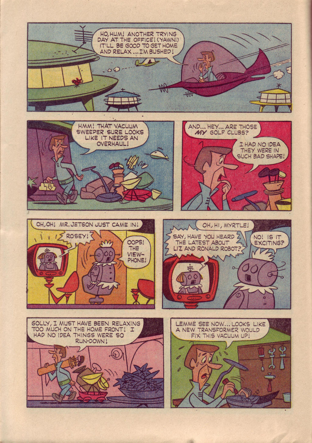 Read online The Jetsons (1963) comic -  Issue #12 - 10