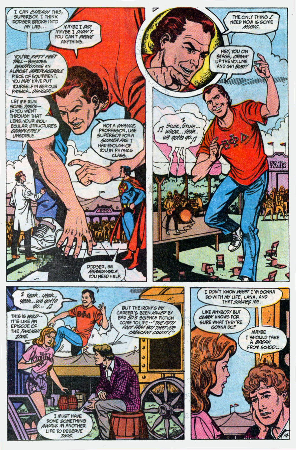 Read online Superboy (1990) comic -  Issue #4 - 15