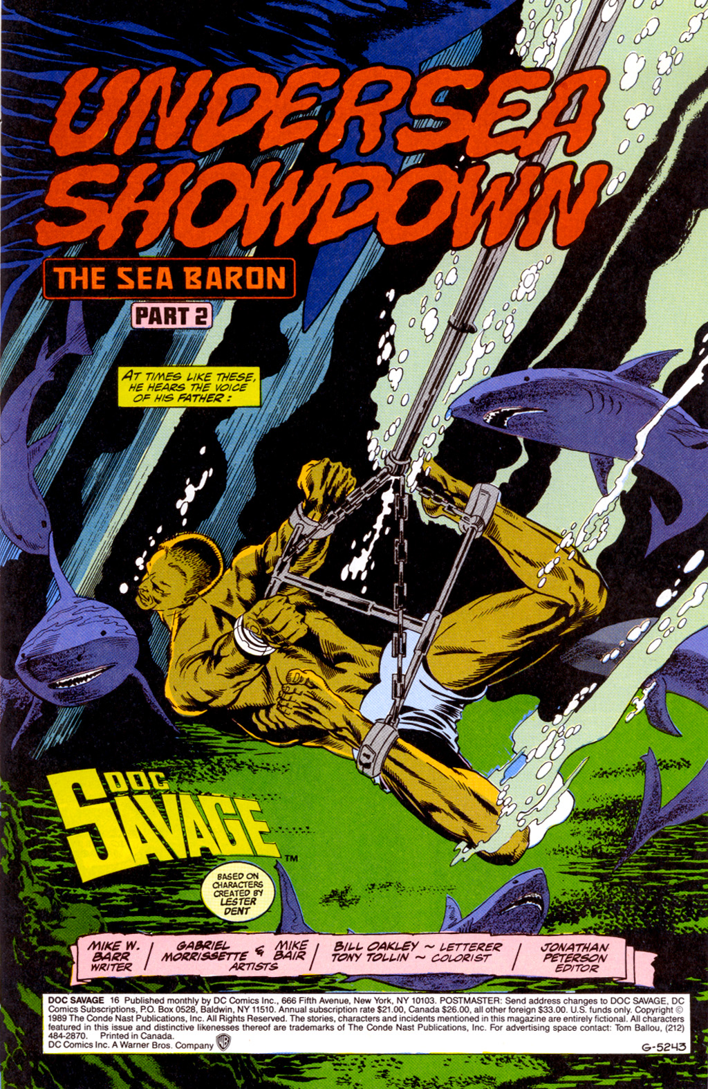 Read online Doc Savage (1988) comic -  Issue #16 - 3