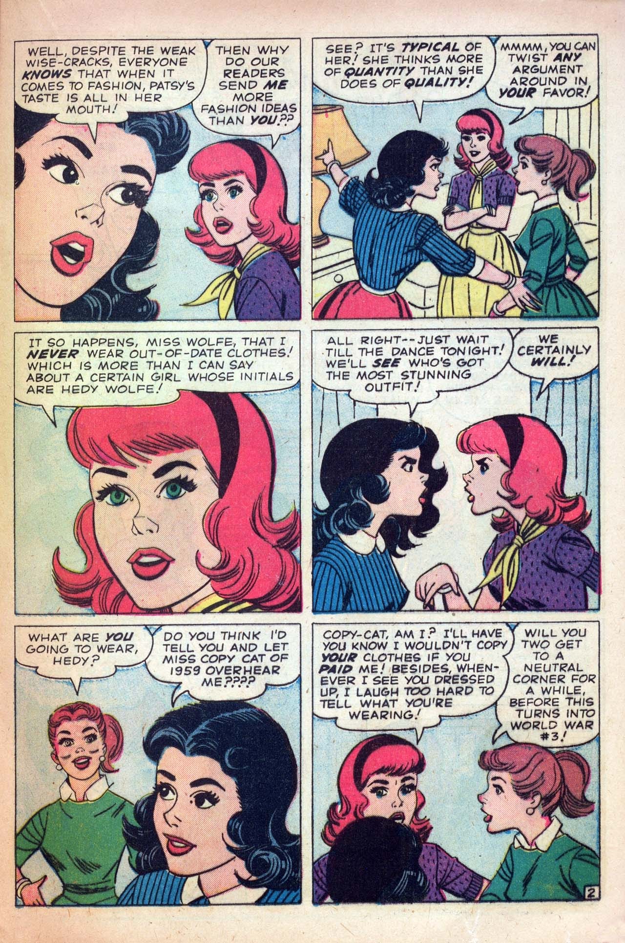 Read online Patsy and Hedy comic -  Issue #64 - 21