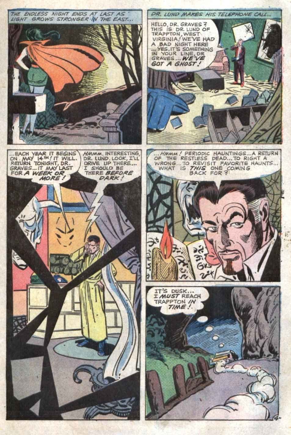 Read online Ghostly Haunts comic -  Issue #27 - 27