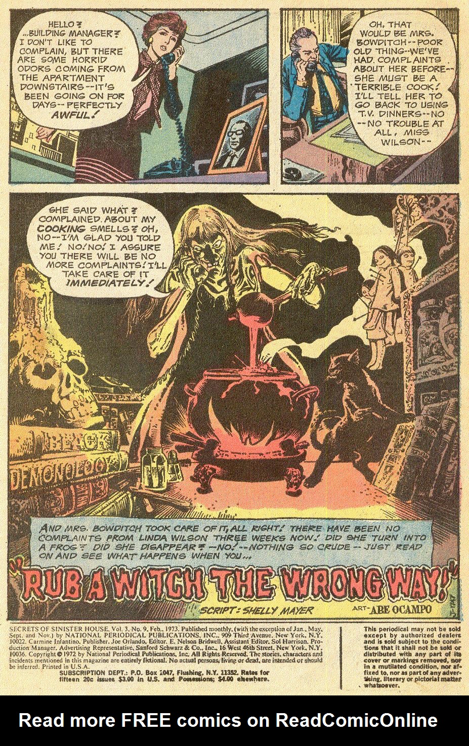 Secrets of Sinister House (1972) issue 9 - Page 3