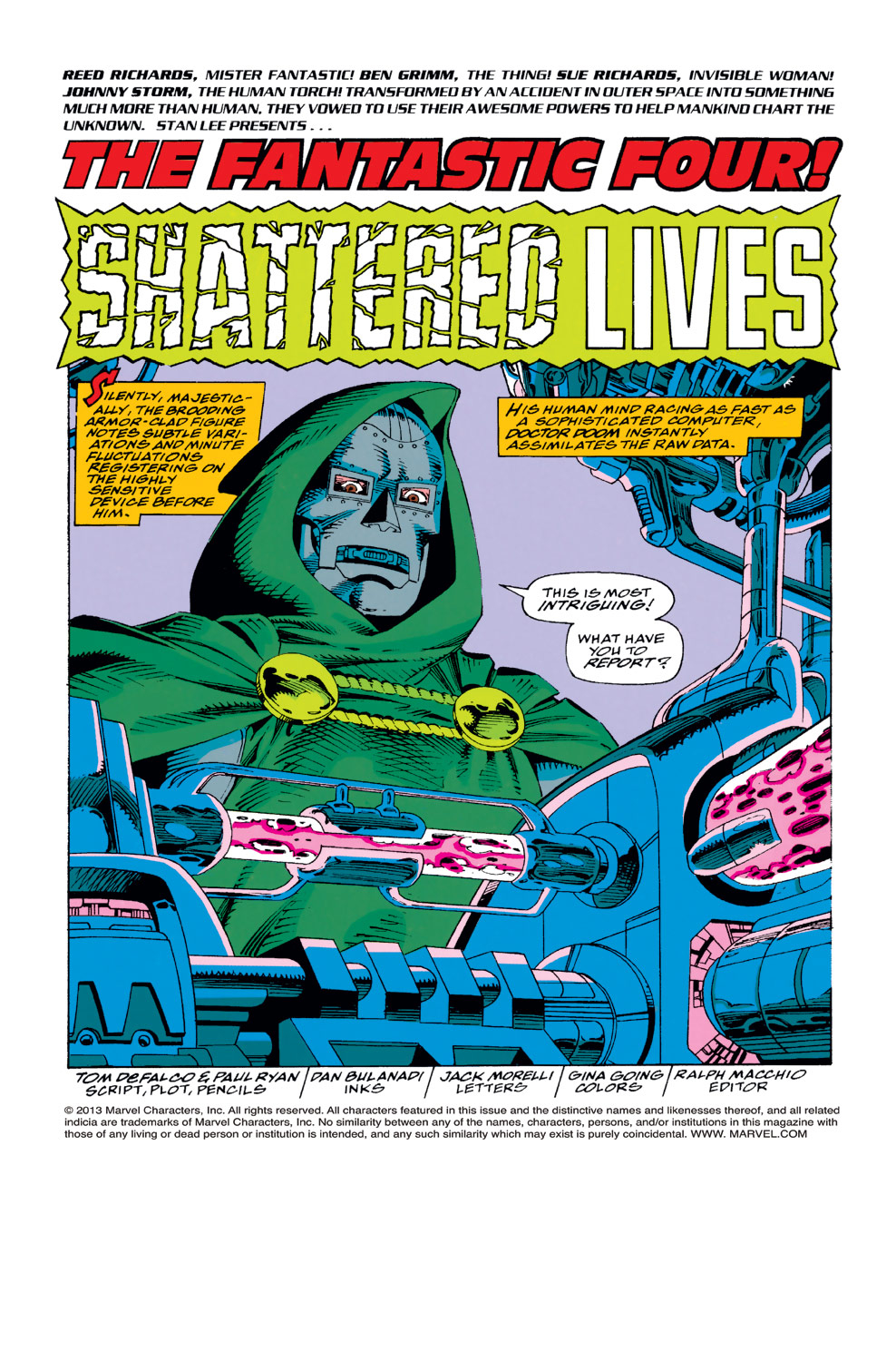 Read online Fantastic Four (1961) comic -  Issue #373 - 2