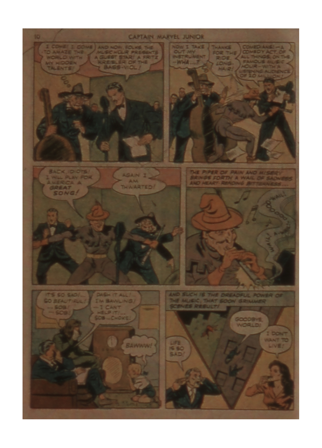 Read online Captain Marvel, Jr. comic -  Issue #3 - 10