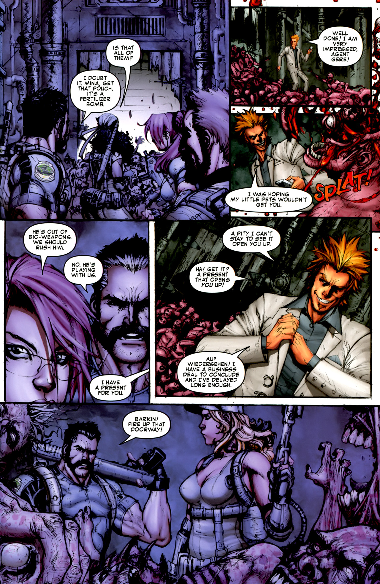 Read online Resident Evil (2009) comic -  Issue #4 - 14