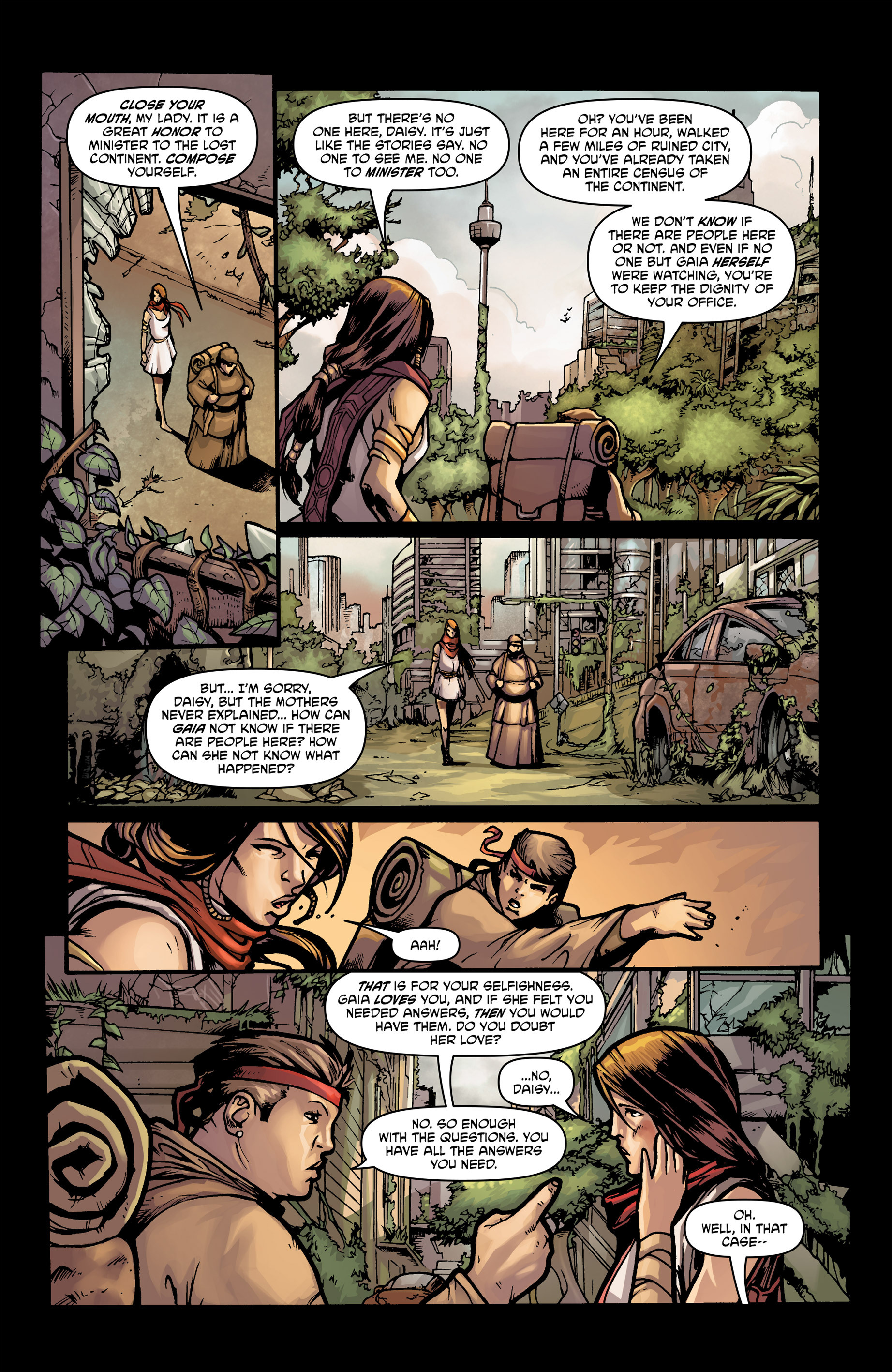 Read online God Is Dead comic -  Issue #7 - 8