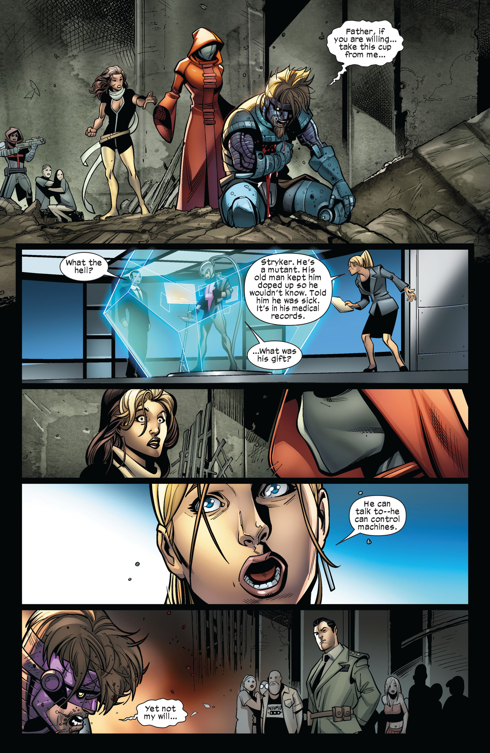 Read online Ultimate Comics X-Men comic -  Issue #5 - 22