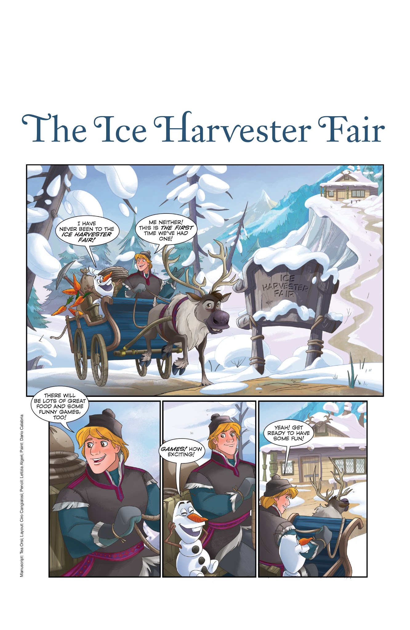 Read online Disney Frozen comic -  Issue # _Annual 2017 - 23