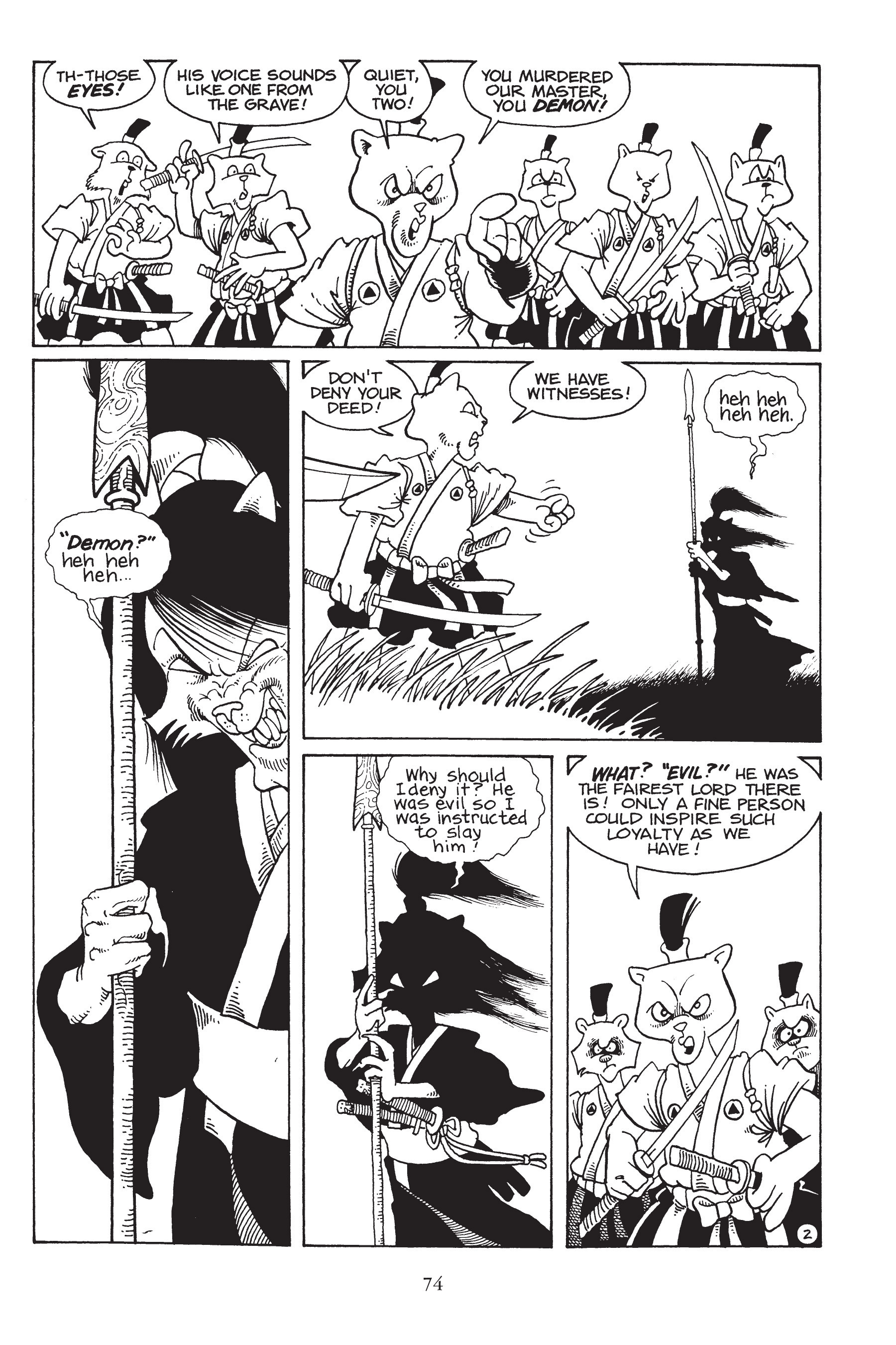 Read online Usagi Yojimbo (1987) comic -  Issue # _TPB 3 - 72