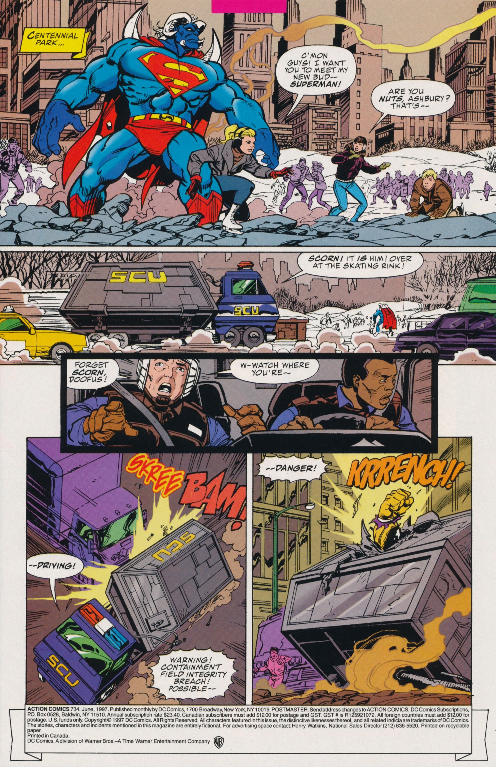 Read online Action Comics (1938) comic -  Issue #734 - 3