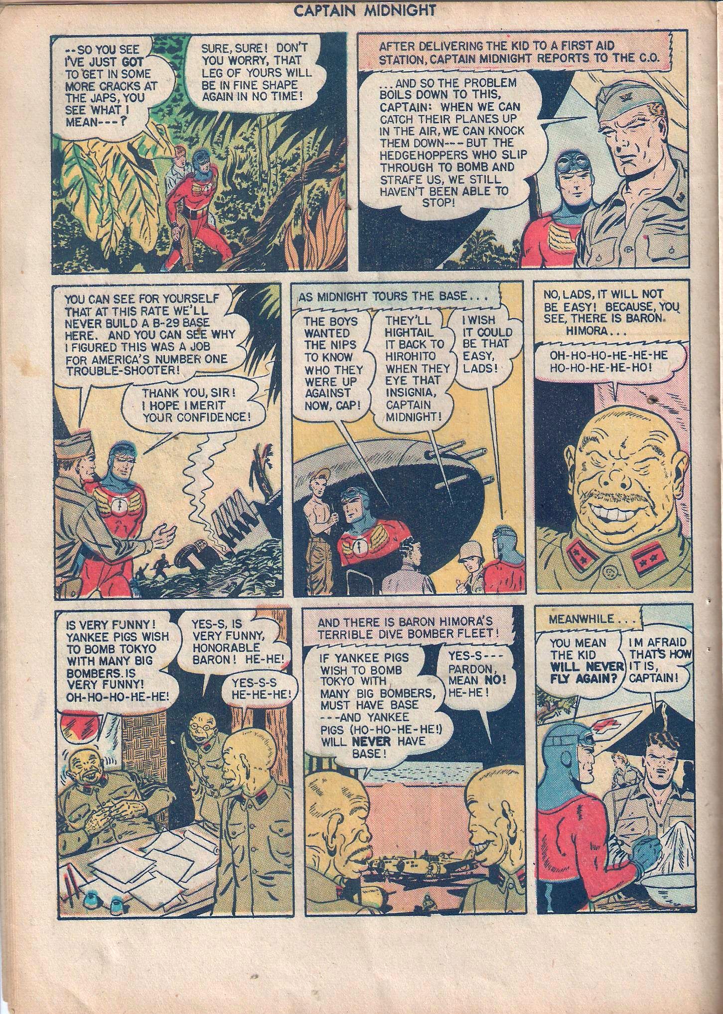 Read online Captain Midnight (1942) comic -  Issue #44 - 20