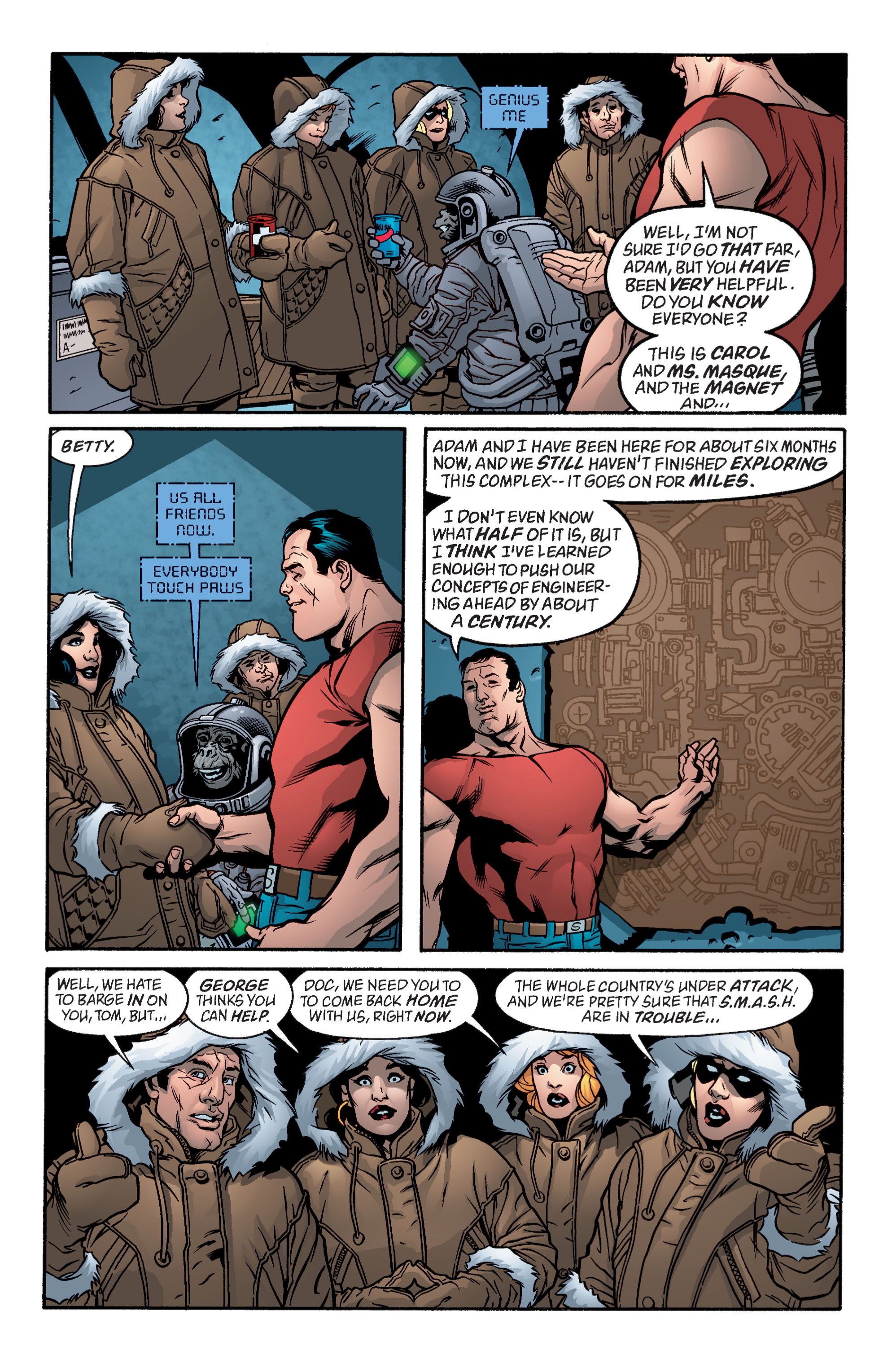 Read online Terra Obscura comic -  Issue #4 - 18